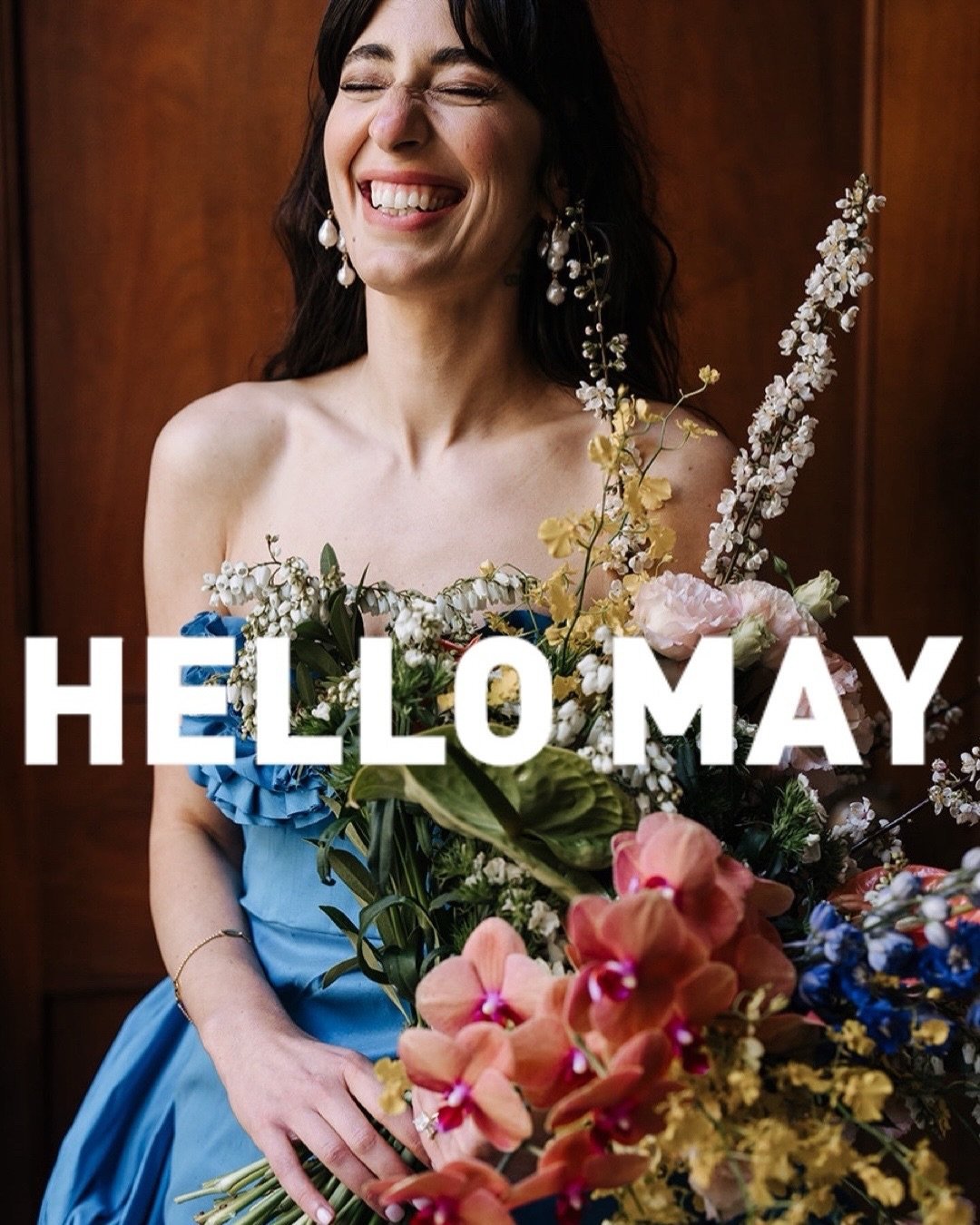 💙Seen in @hellomaymagazine today💙 the gorgeous Kat with her iconic blue @rachelgilbertau wedding gown.

Featured as part of the 2025 Best of Brides Style BRIDES IN COLOUR 

Ceremony @vicmarriageregistry 
Gown @rachelgilbertau 
Reception @reine.laru