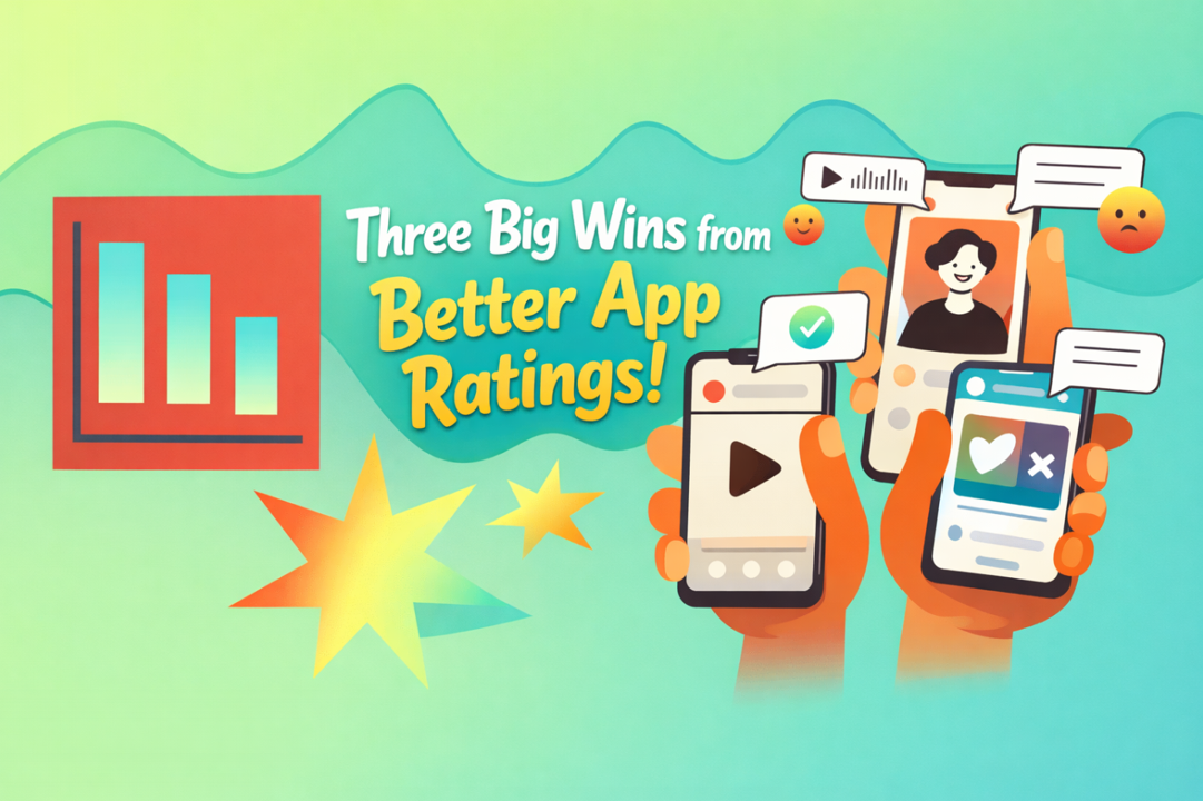 Your app rating directly impacts ranking &amp; downloads