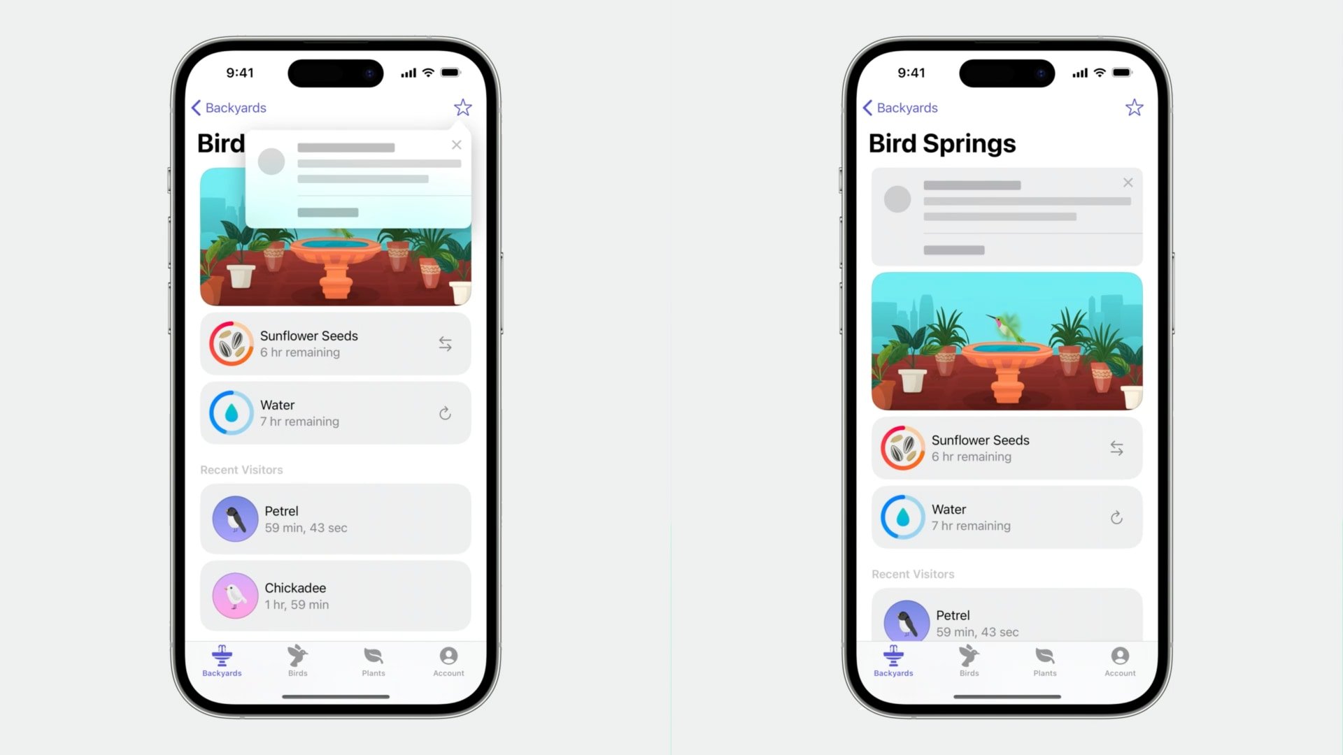 image showing a mock up for how apples tipkit could be used  on app within iphone display