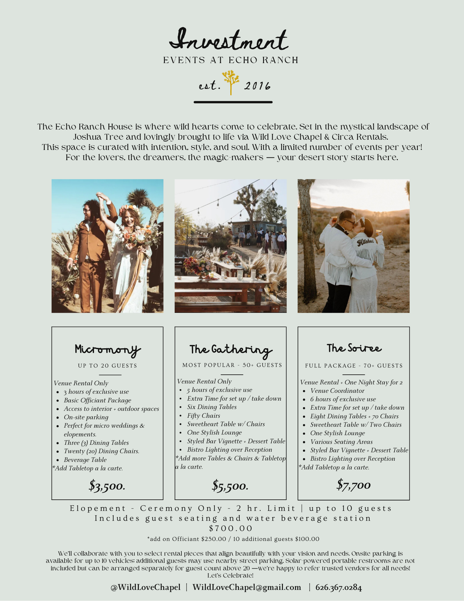 Echo Ranch — Coming Soon - Fall 2025
