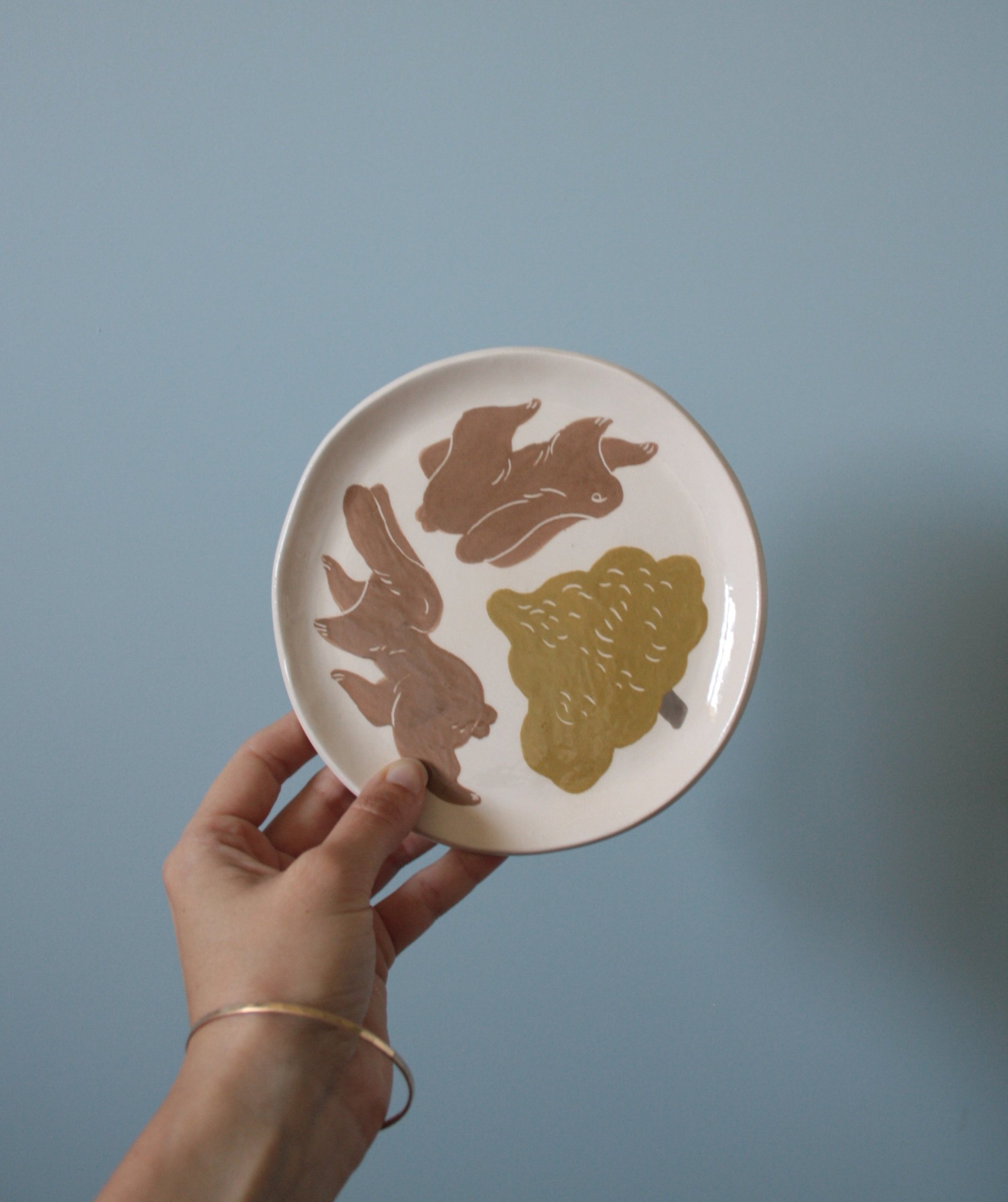 Petite assiette * une histoire ronde