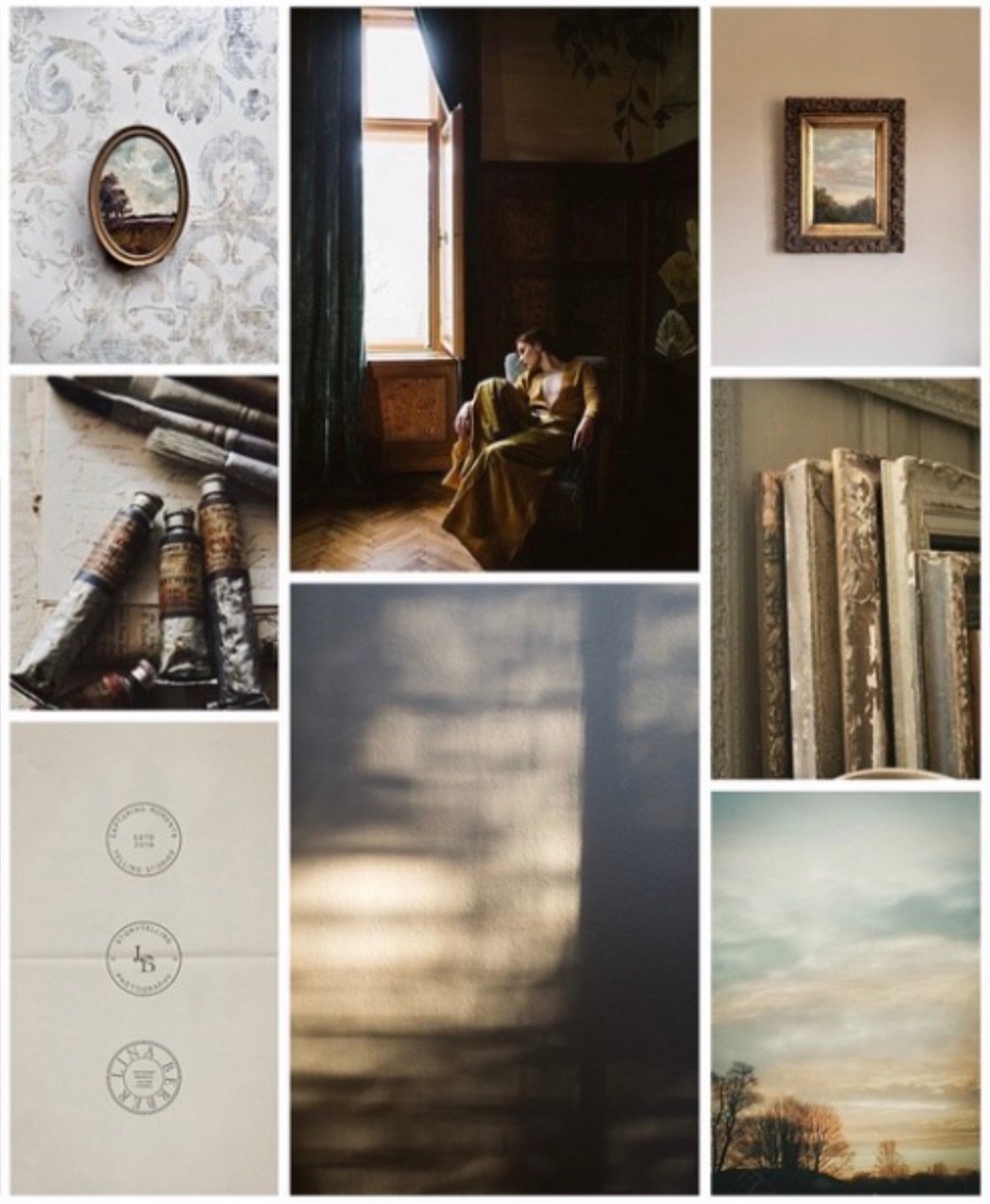 I wanted to share the beautiful mood board created by my brand designer @amylouisehatch 

There is a particular kind of home I am creating for.

One that is slowly lived in. 
Where light moves slowly across the wall.
Where each object has been chosen