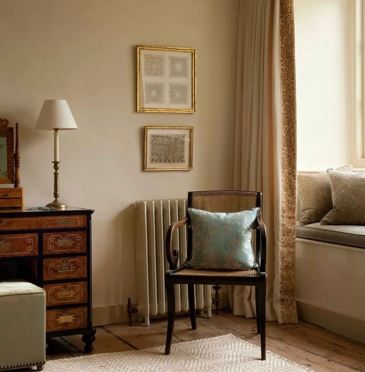 Rooms my paintings would be friends with.

I series I started last year and enjoying picking it up again. 

There&rsquo;s something about this one that feels easy to be in.

Nothing feels added just to fill the space.
It&rsquo;s quiet, but not empty.