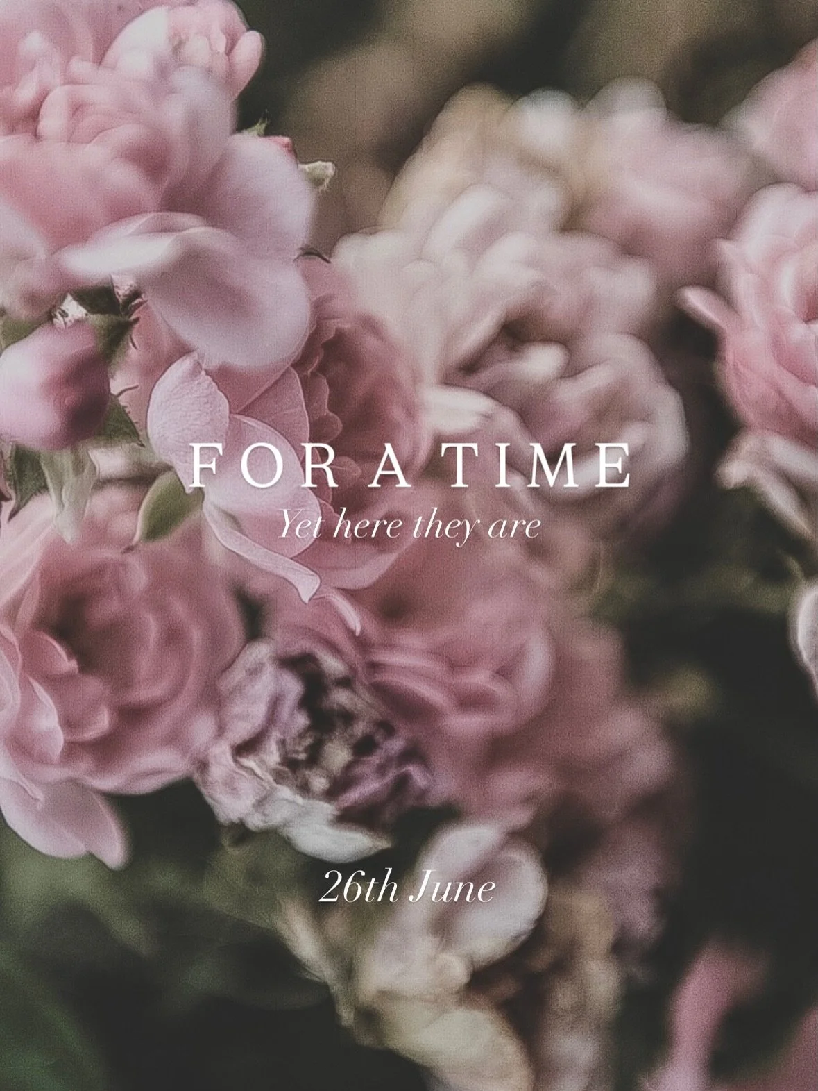 There are some things we know will never stay.

The roses that bloom for a few short weeks.
The season that slips by faster than we expected.
The moments we promise ourselves we&rsquo;ll remember.

For a Time is a collection inspired by those passing