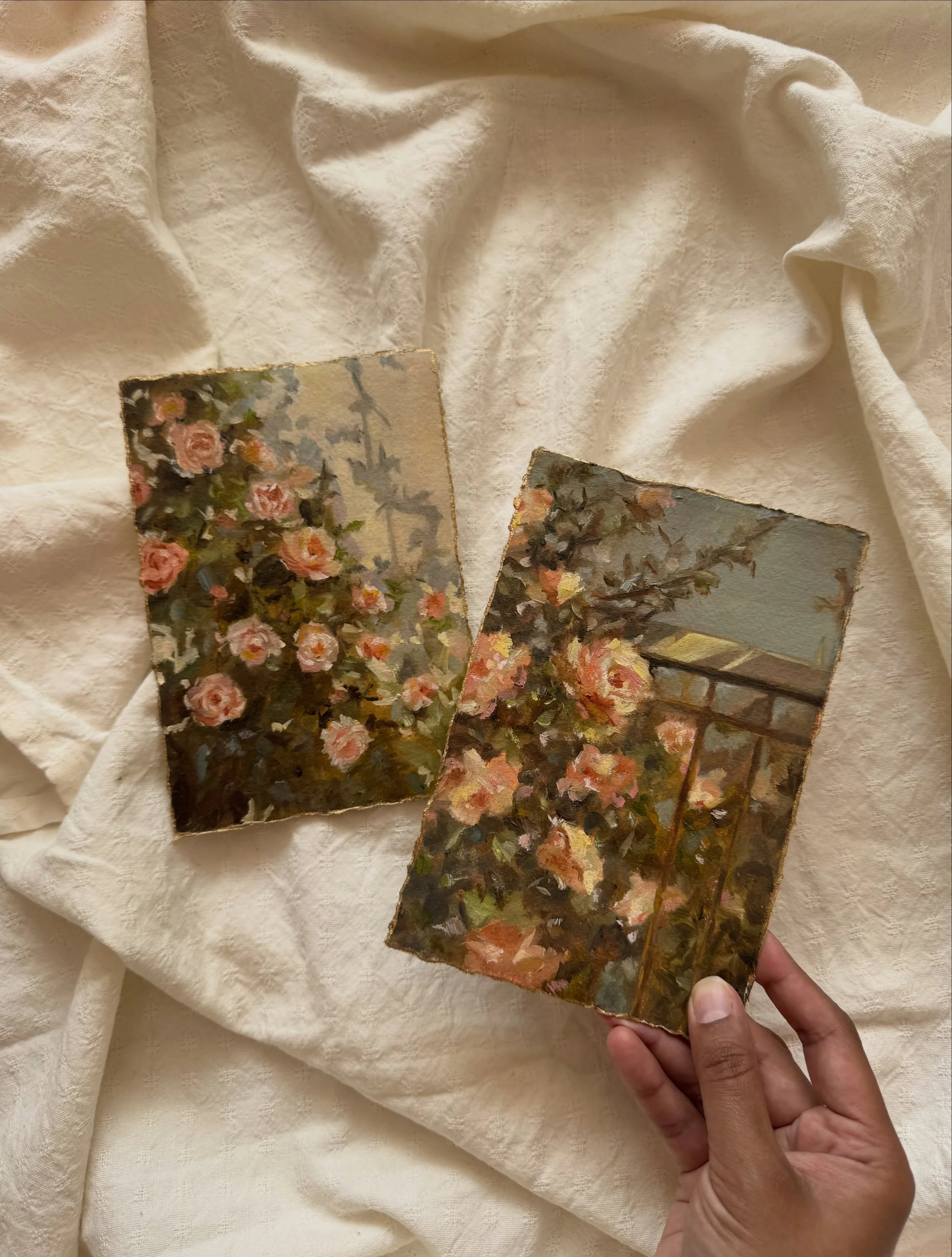 Are there any places that you still carry with you many years later? I mean long after you&rsquo;ve left them? 

A garden.
An afternoon.
The warmth of the sun on old stone.
The quiet feeling that, for a moment, there was just a feeling of complete an