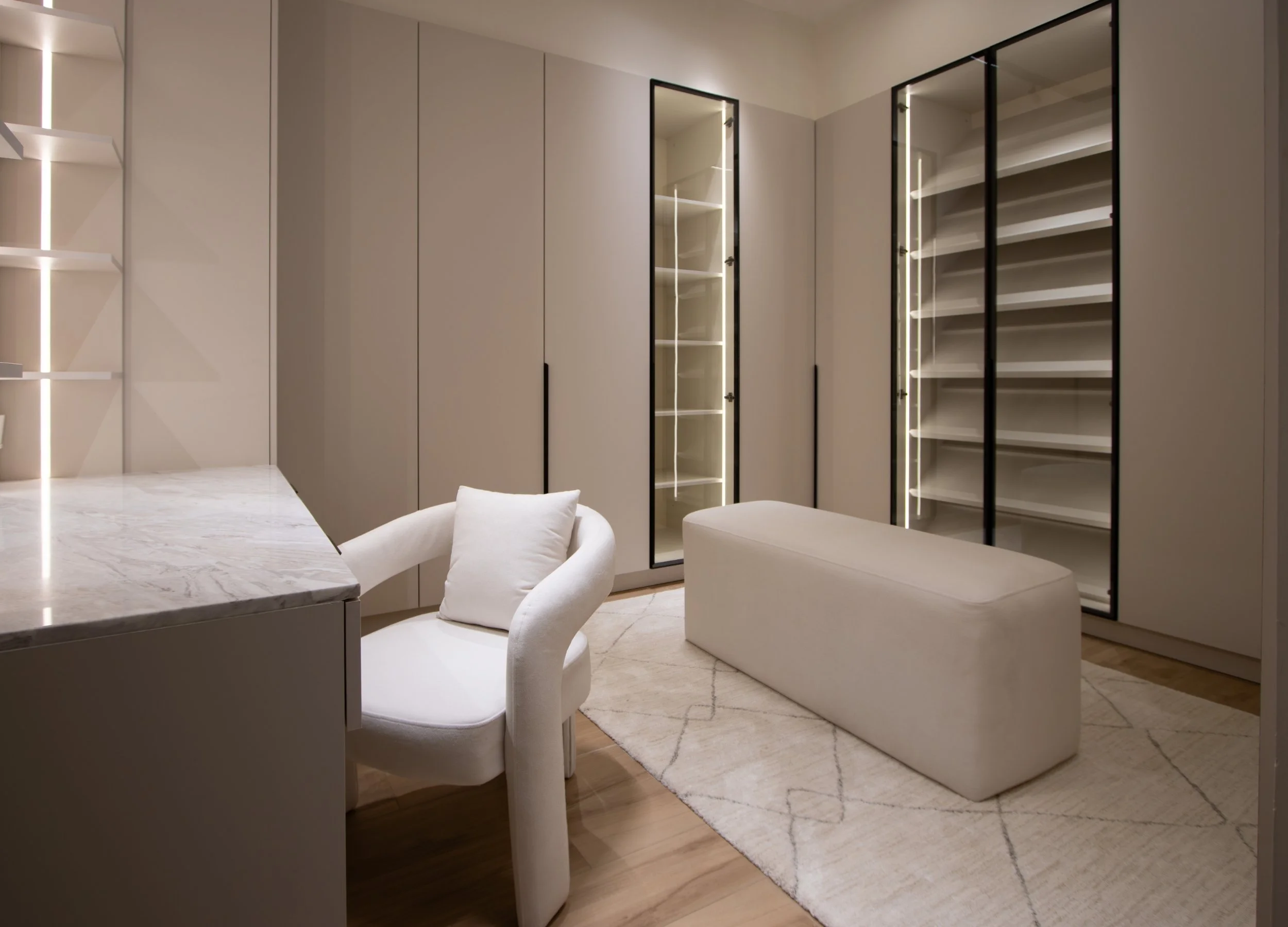Bespoke Luxury Dressing Room in Dubai