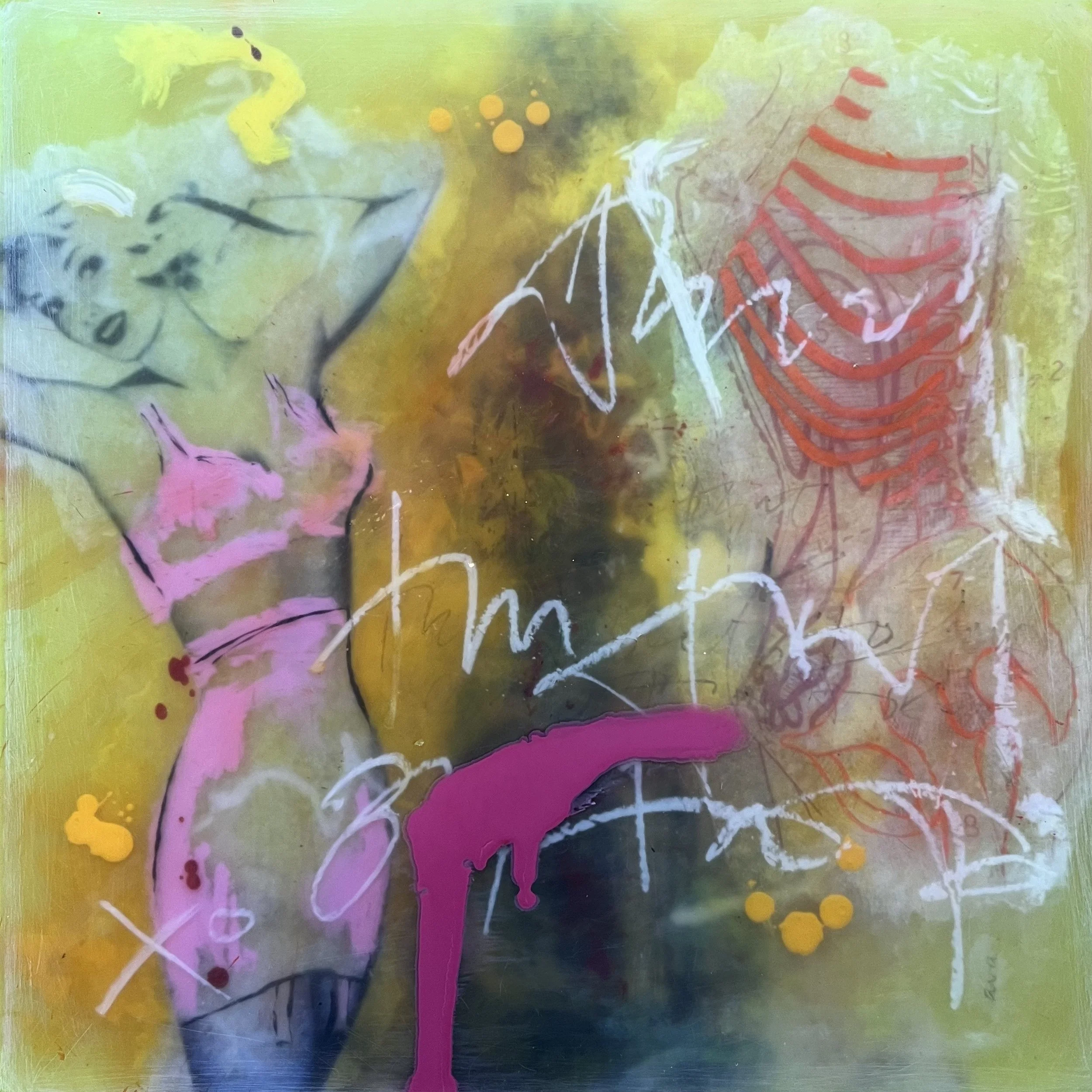 You've come a long way, baby, Resin and Mixed Media, 2025