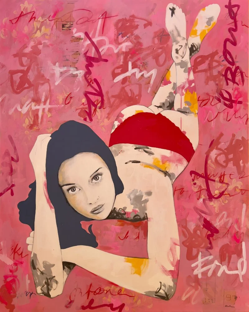 Jolene<em>Acrylic and Mixed Media on Canvas, 2024</em>