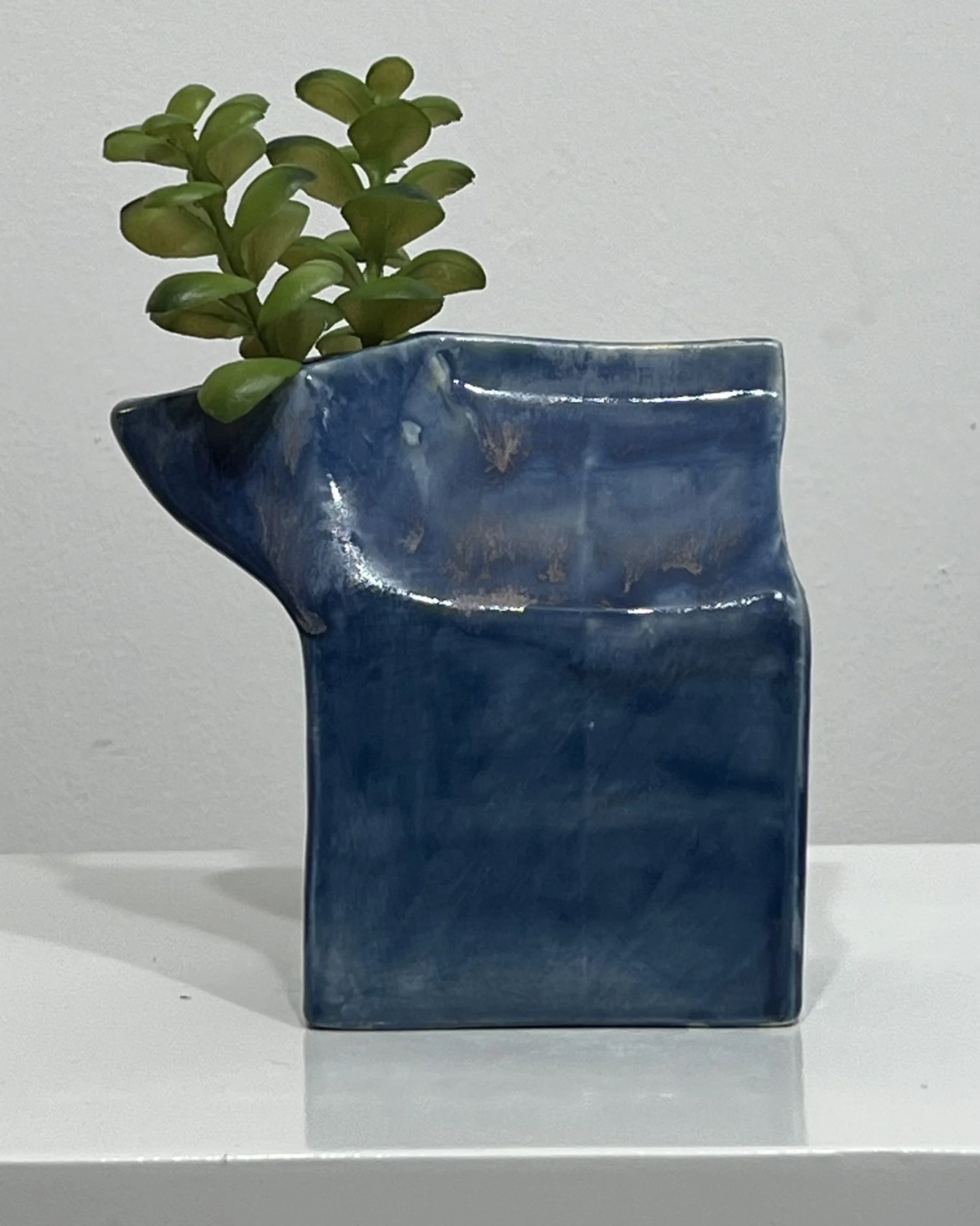 Milk Carton 26.2 – Blue Splatter