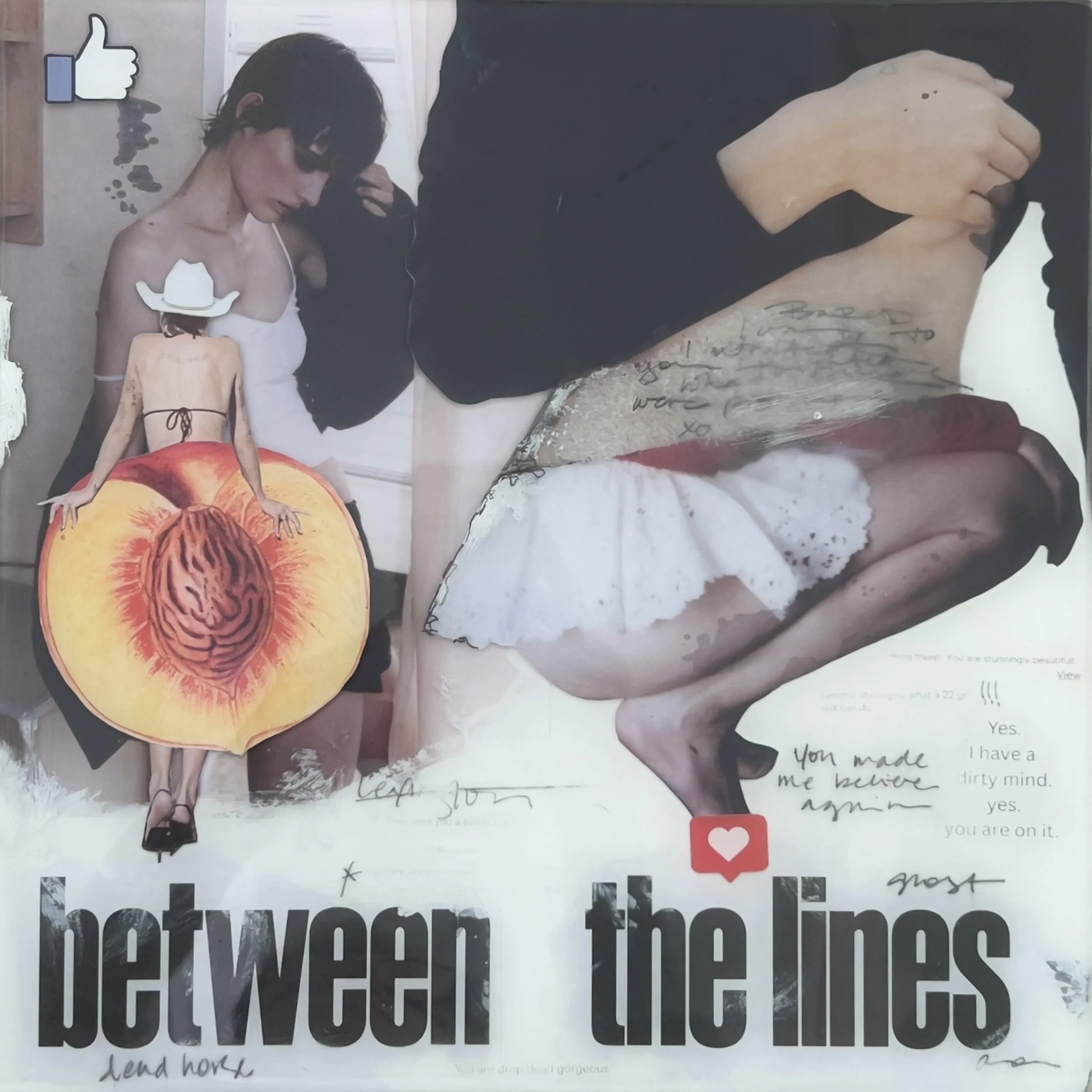 The Lies You Whispered in Lexington — The Dead Horse That Weighs on Me Now | Contemporary Feminist Mixed Media Artwork