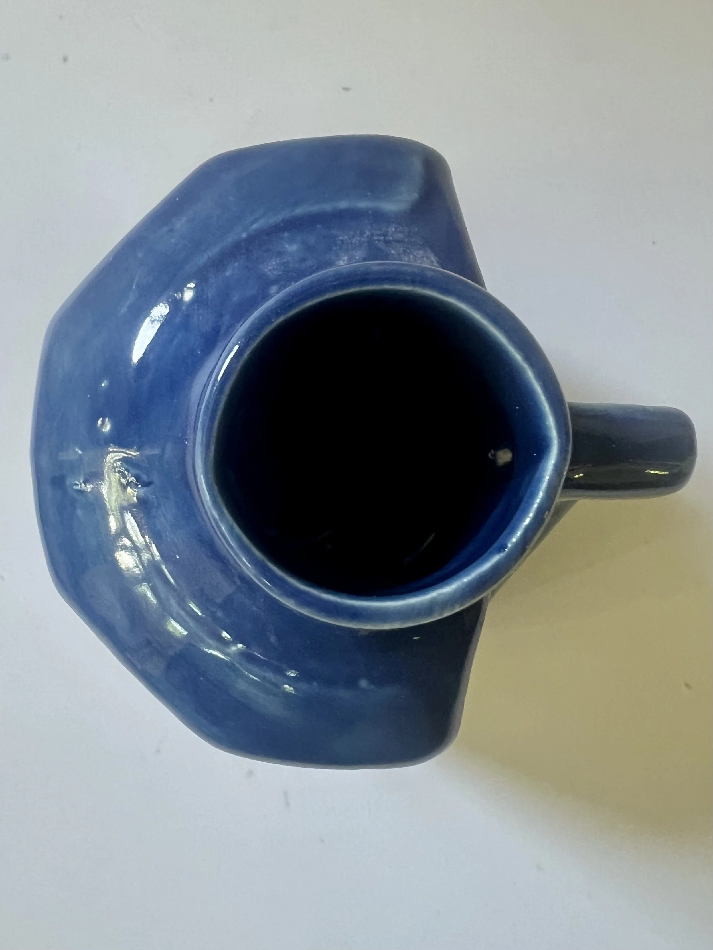 Top opening of handmade porcelain Milk Jug 26.55