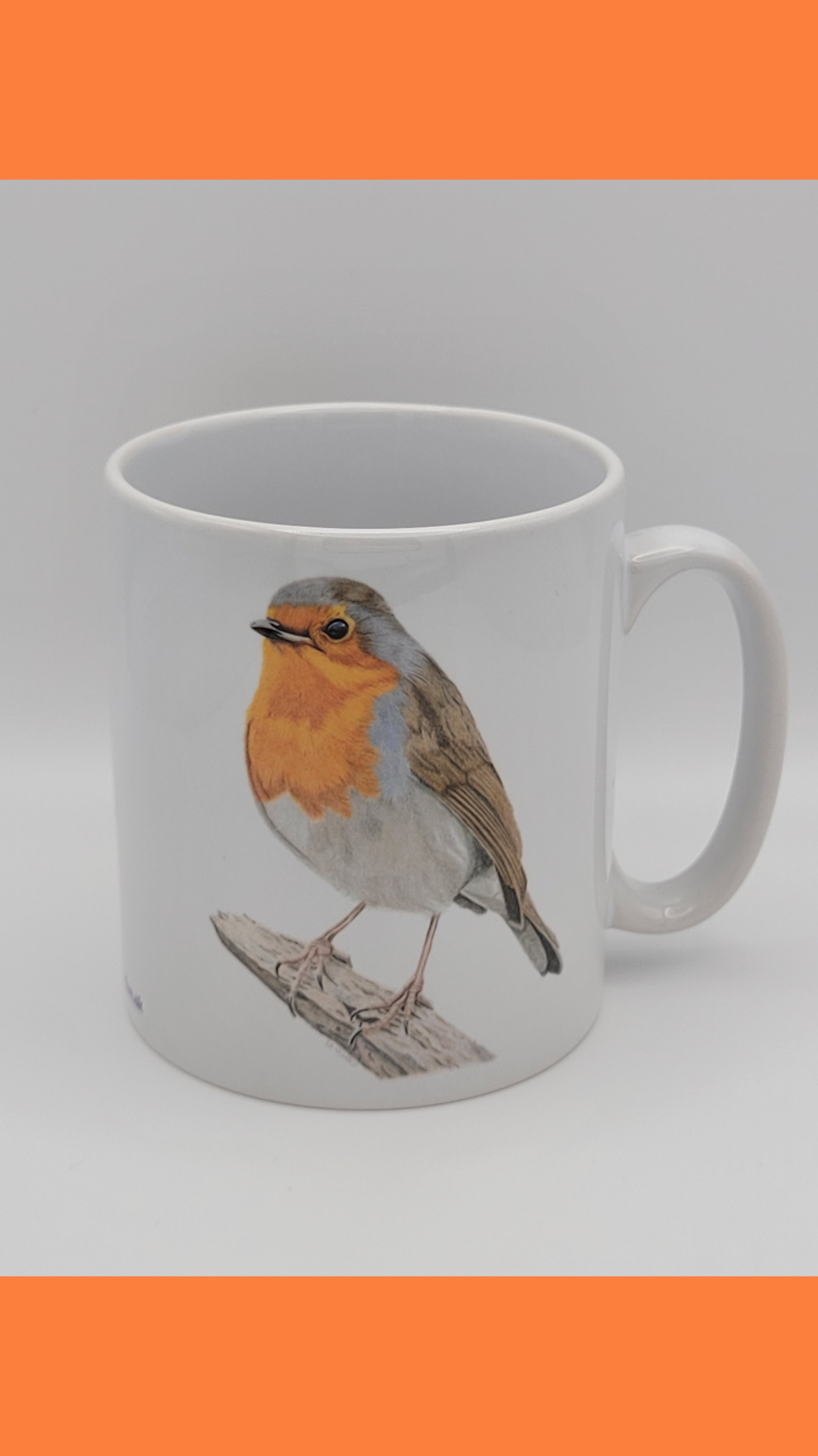 Robin mug.