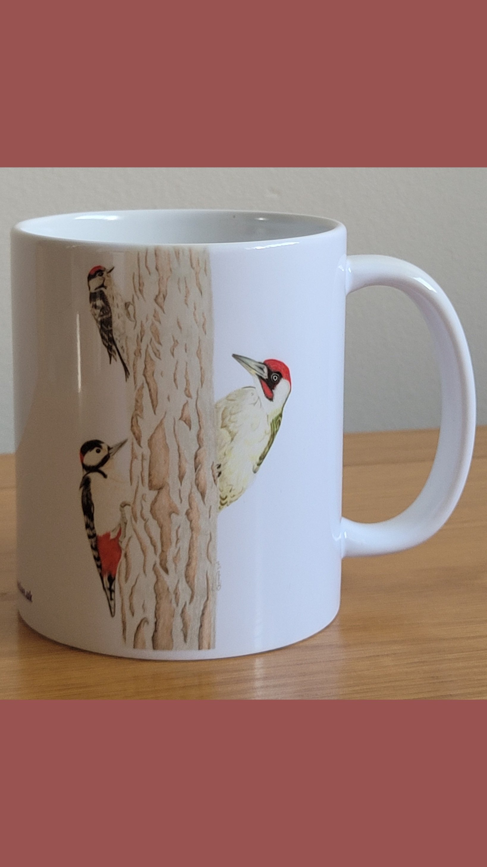 Woodpeckers mug.