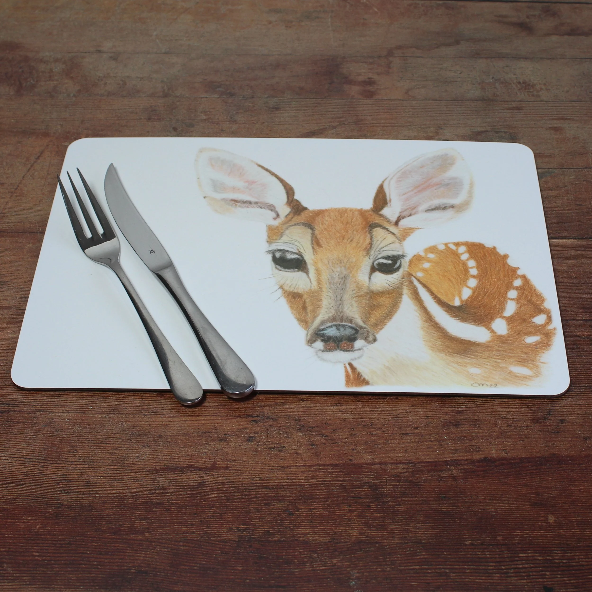 Deer individual placements.
