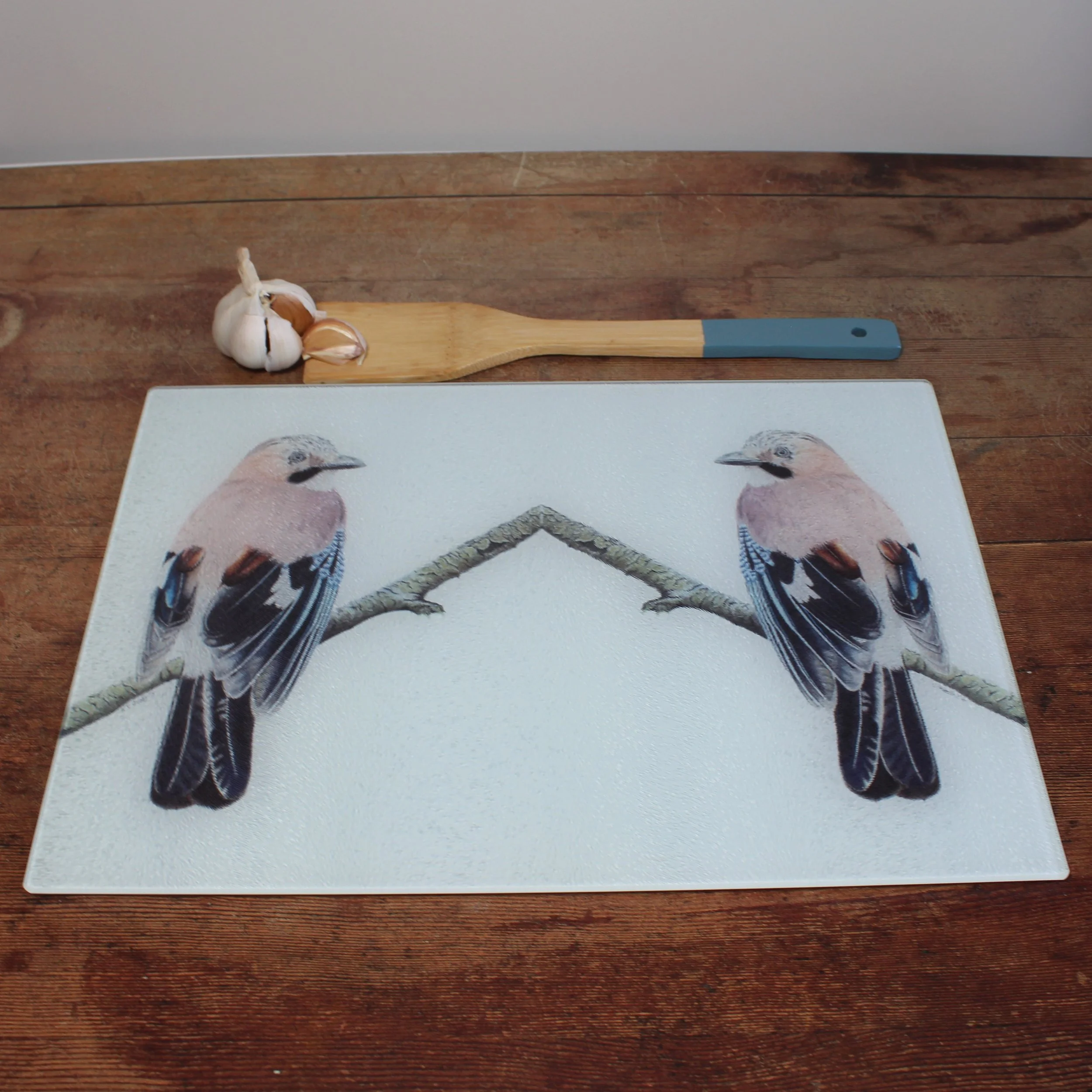Jay large glass chopping board / worktop saver