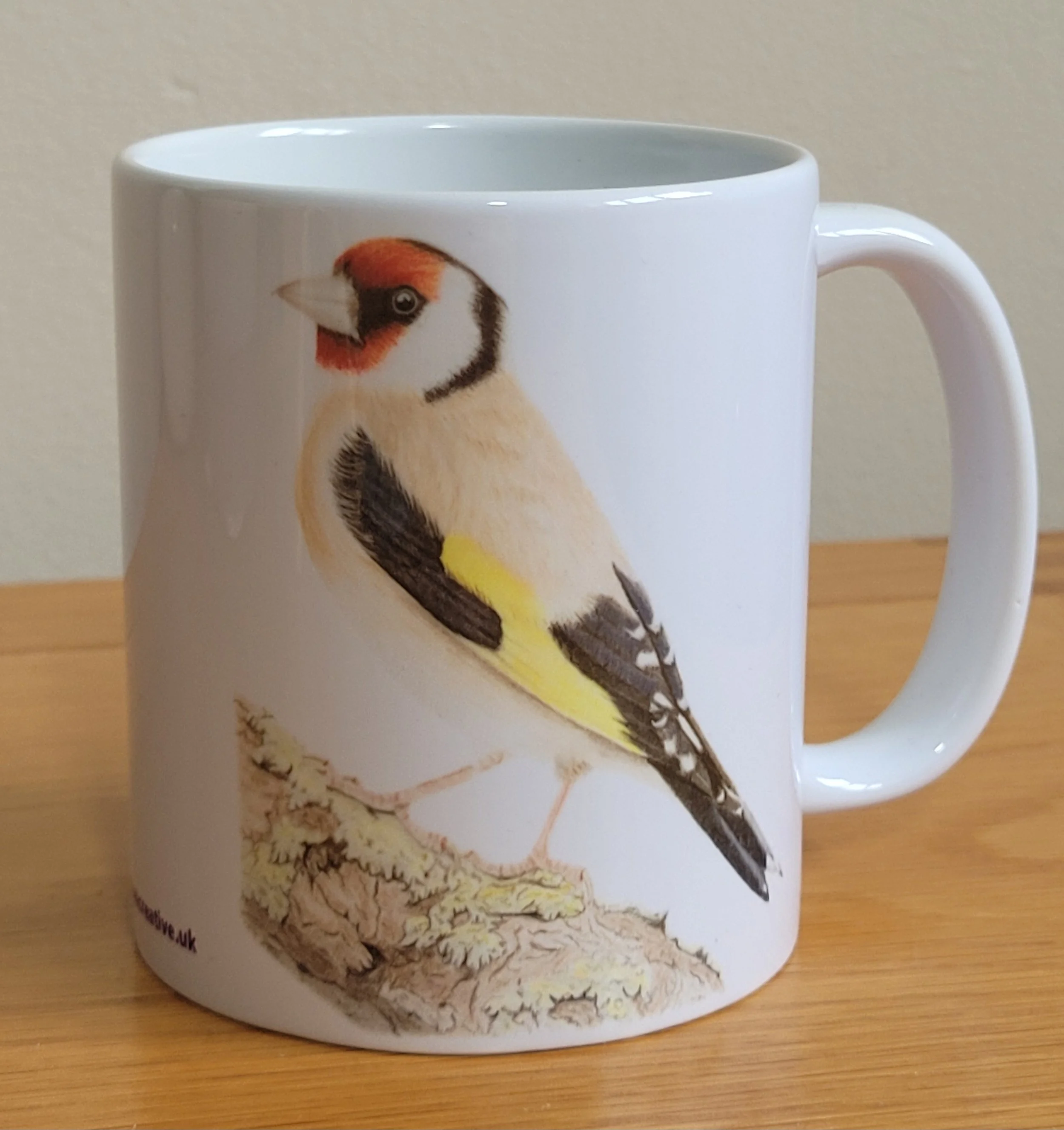 Goldfinch mug.