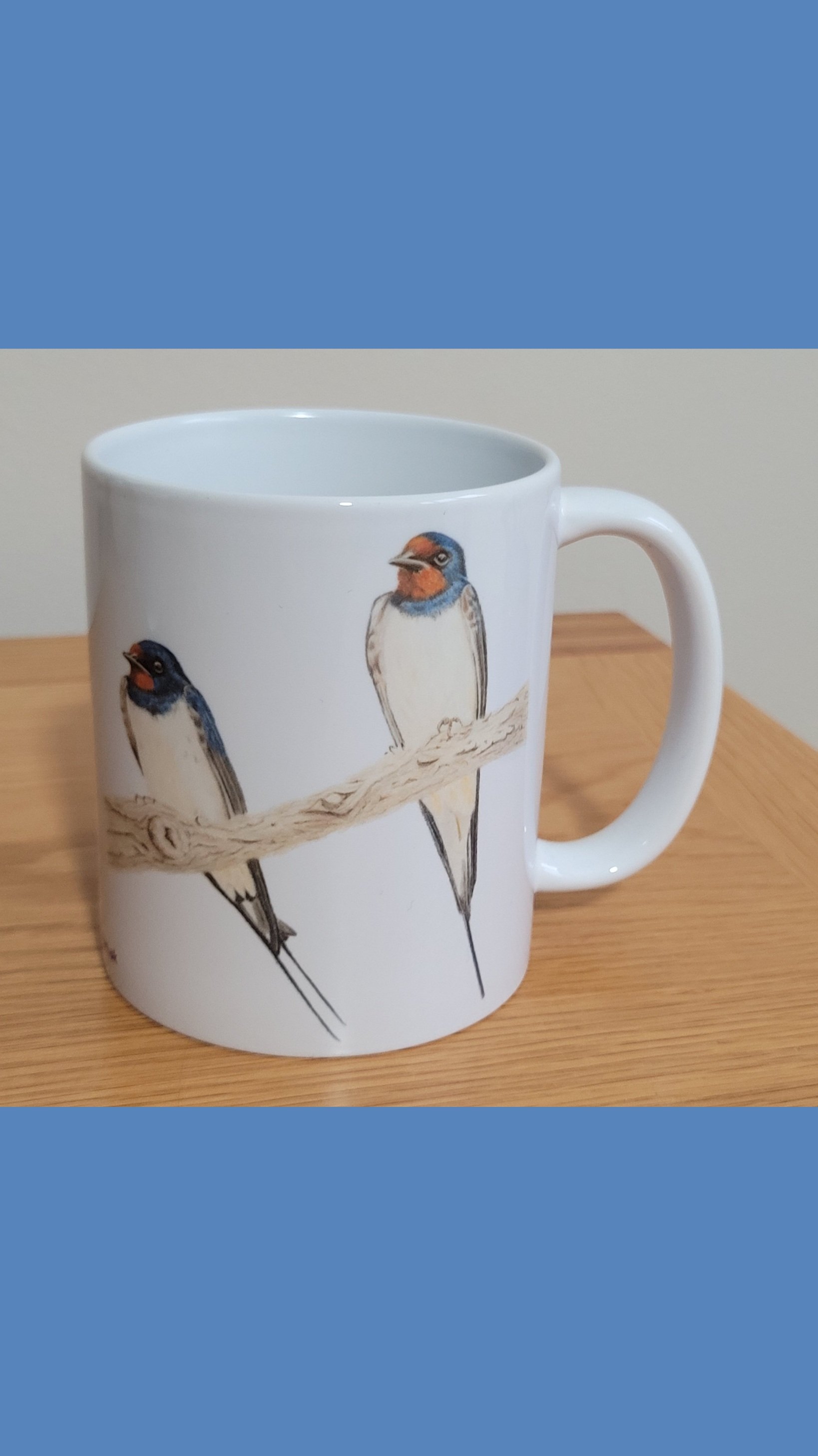 Swallows mug.