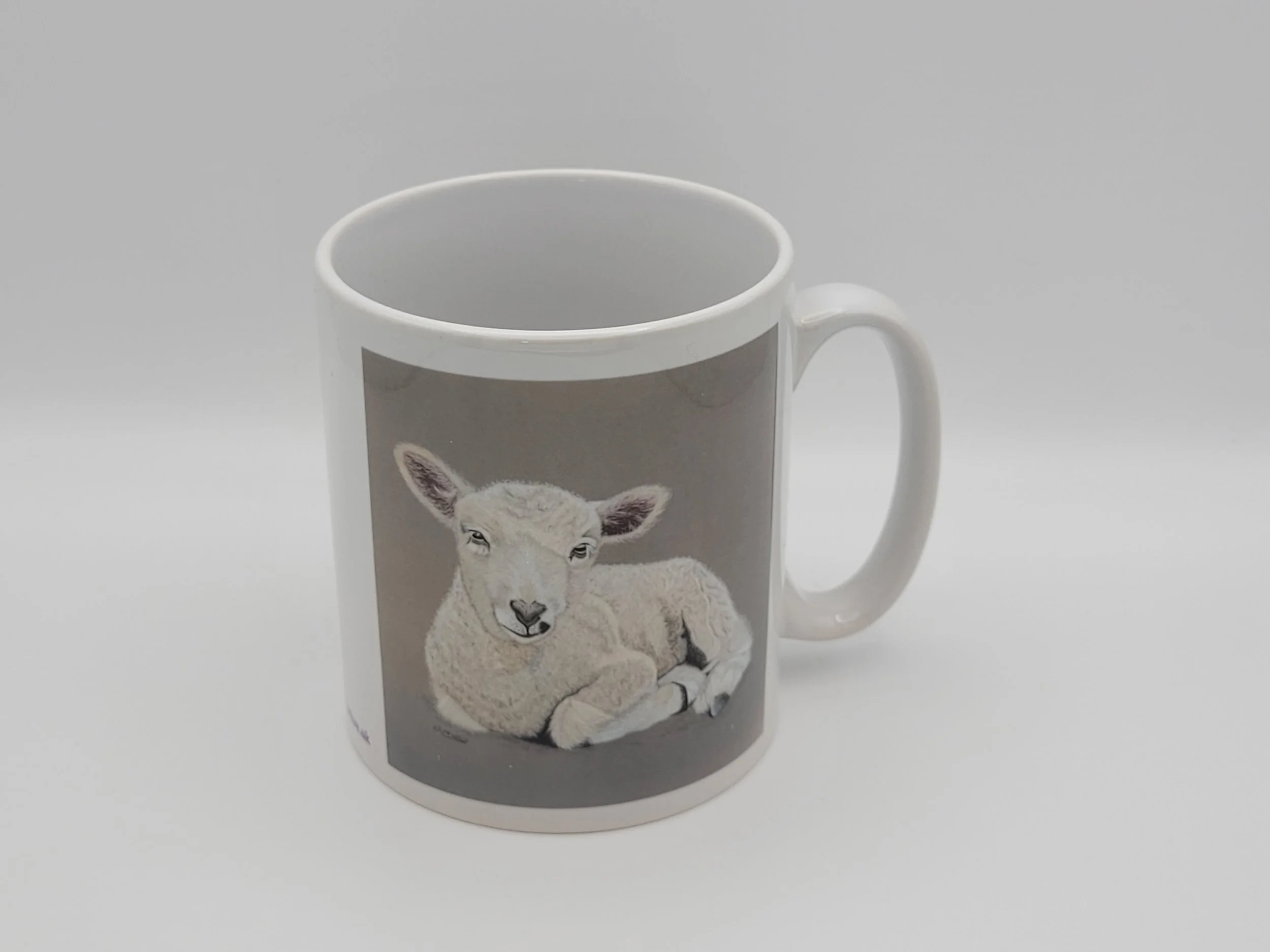 Lamb mug.