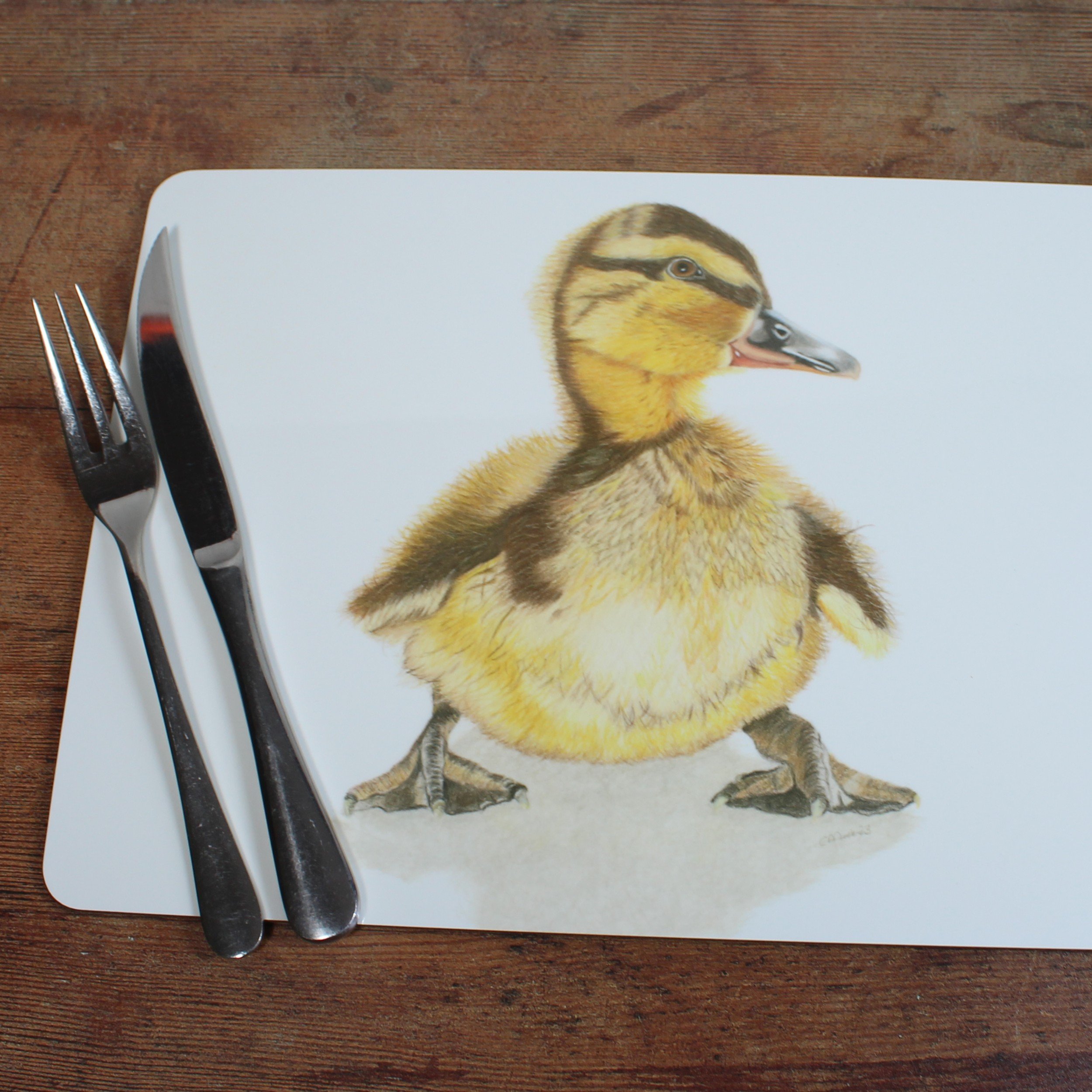 Duckling individual placements.