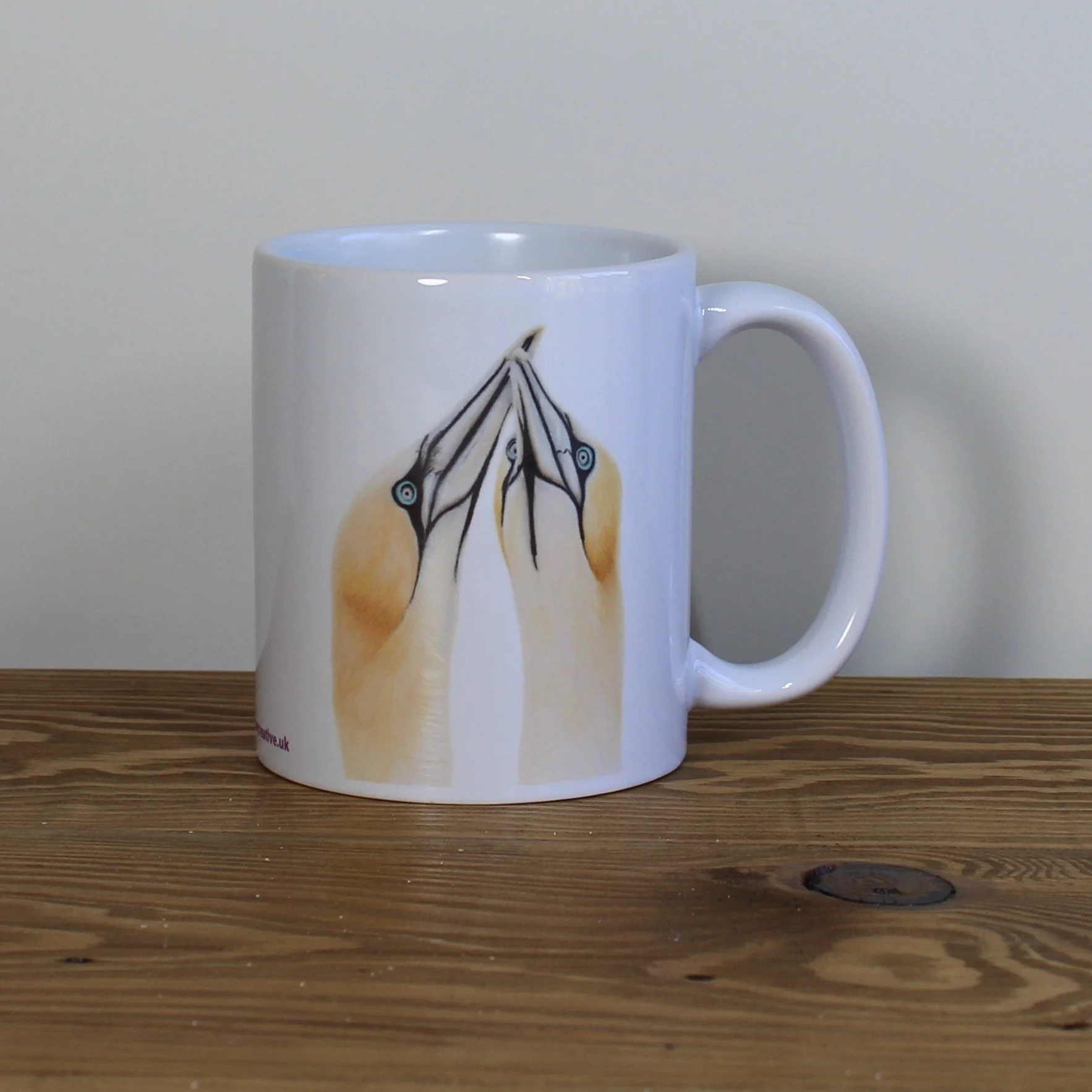 Gannets white 11oz ceramic mug