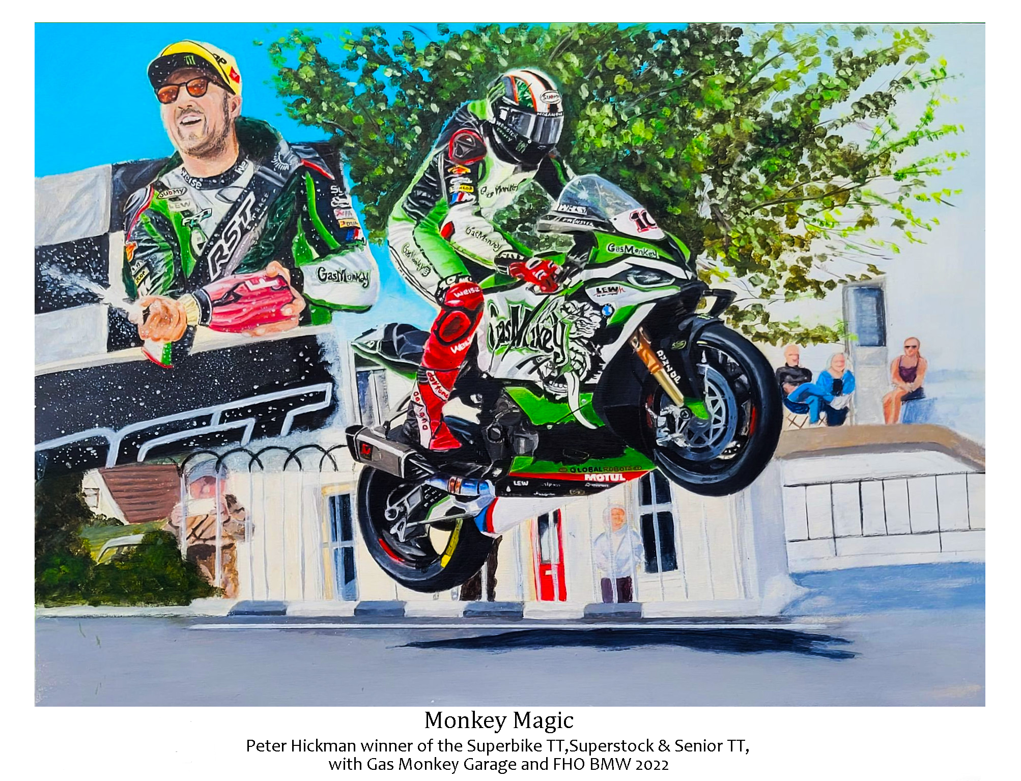 Monkey Magic. Peter Hickman.