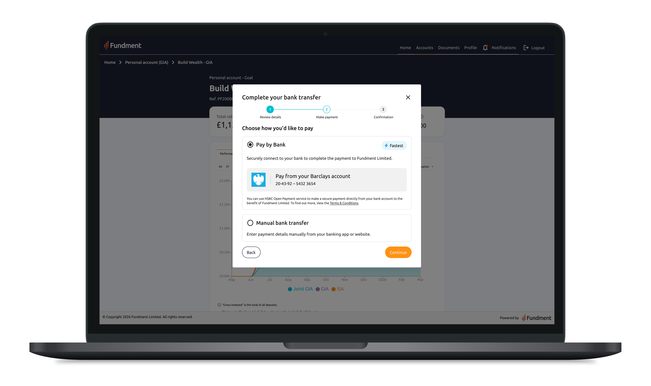 A faster way for clients to fund their future