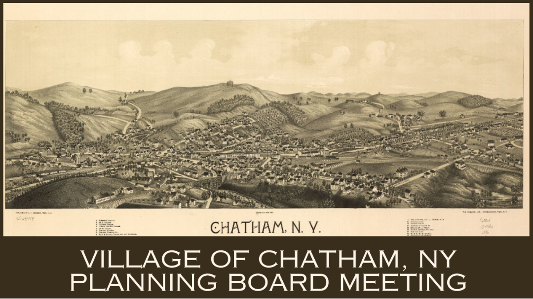 Planning Board Meeting, Monday, August 24, 2026 at 7pm
