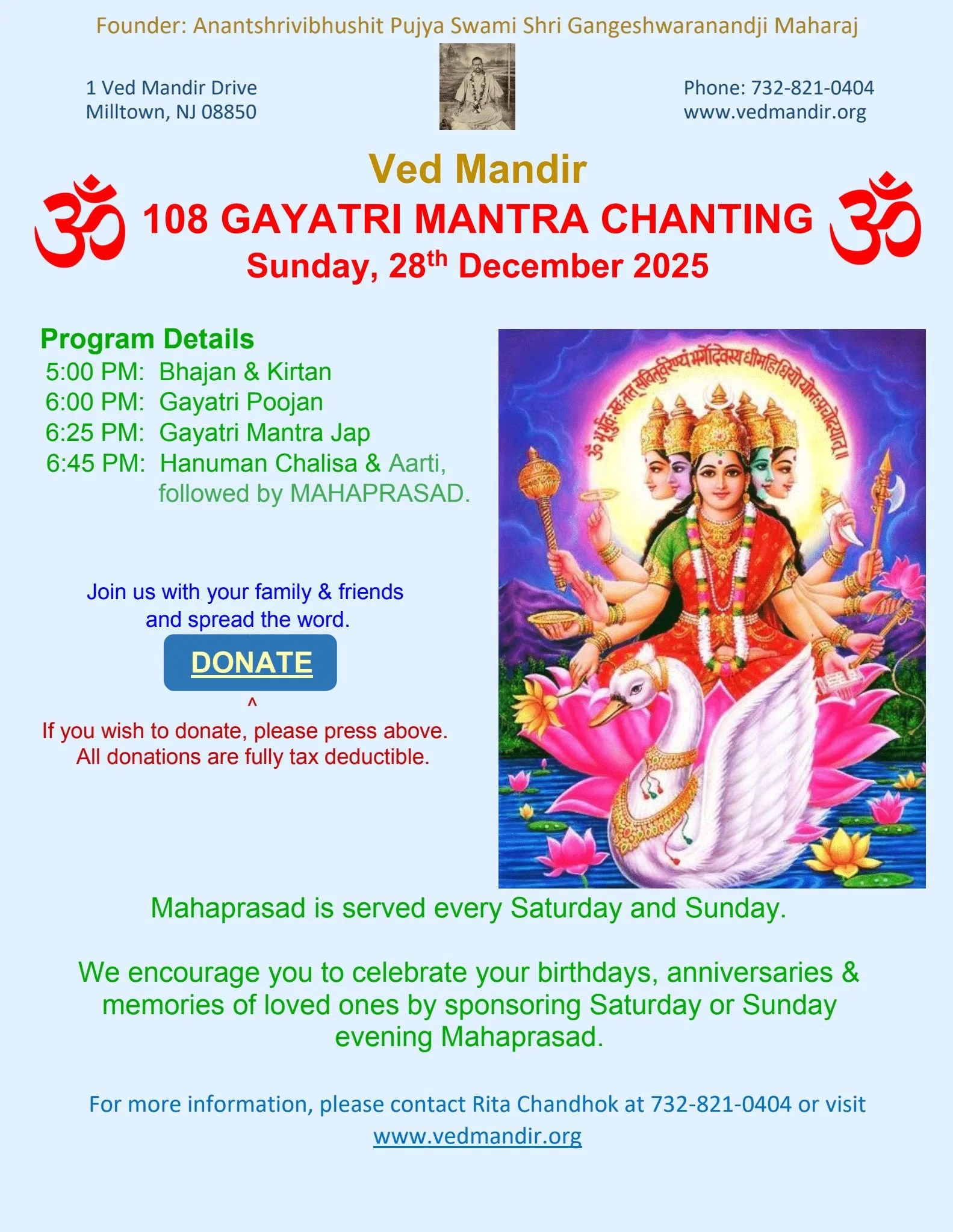 108 Gayatri Mantra Chanting