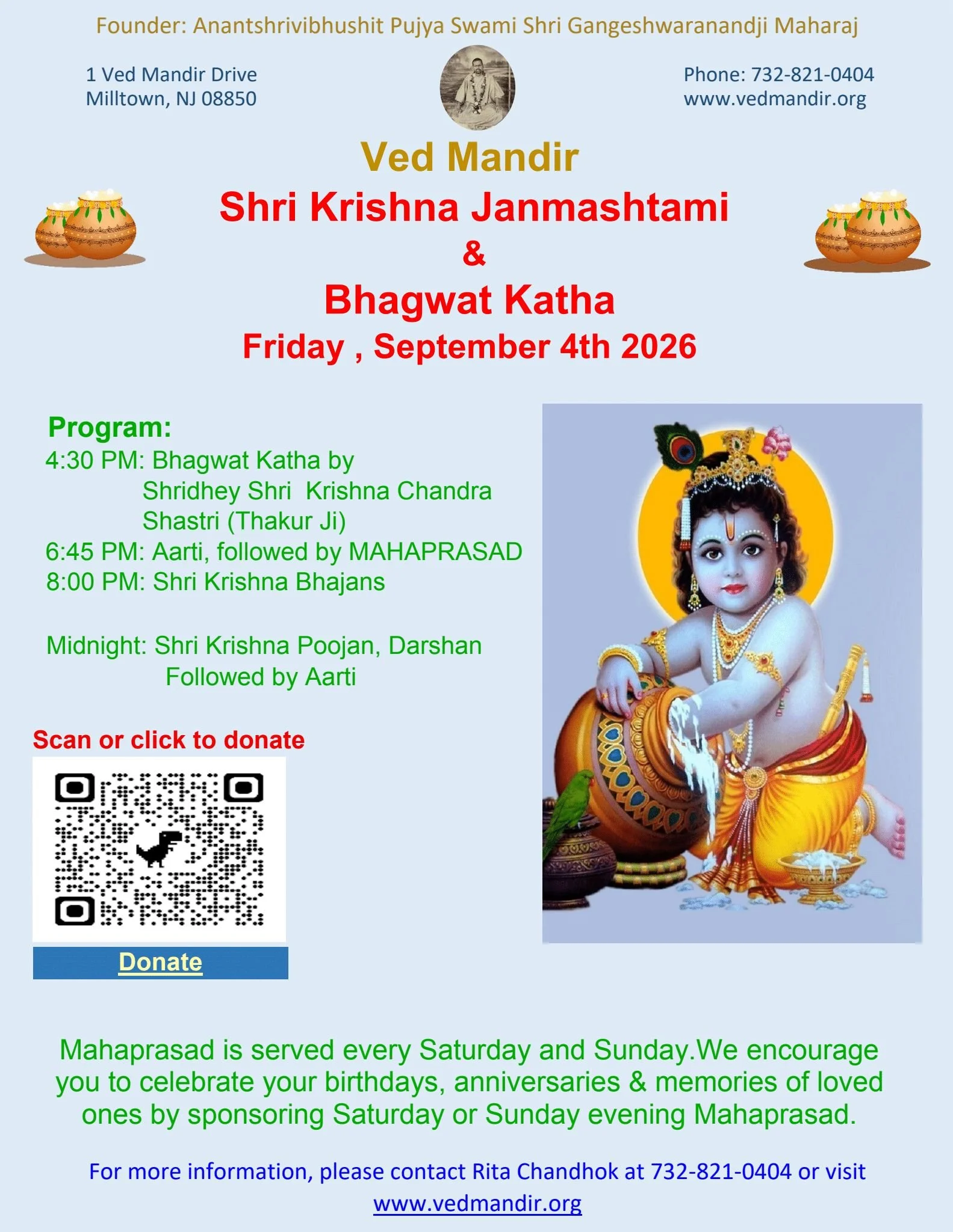 Shri Krishna Janmshtami