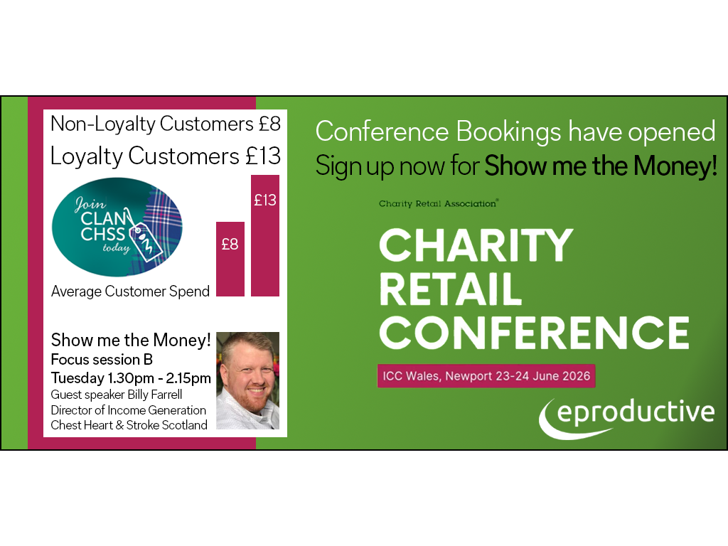 Show me the Money! Charity Retail Conference 2026