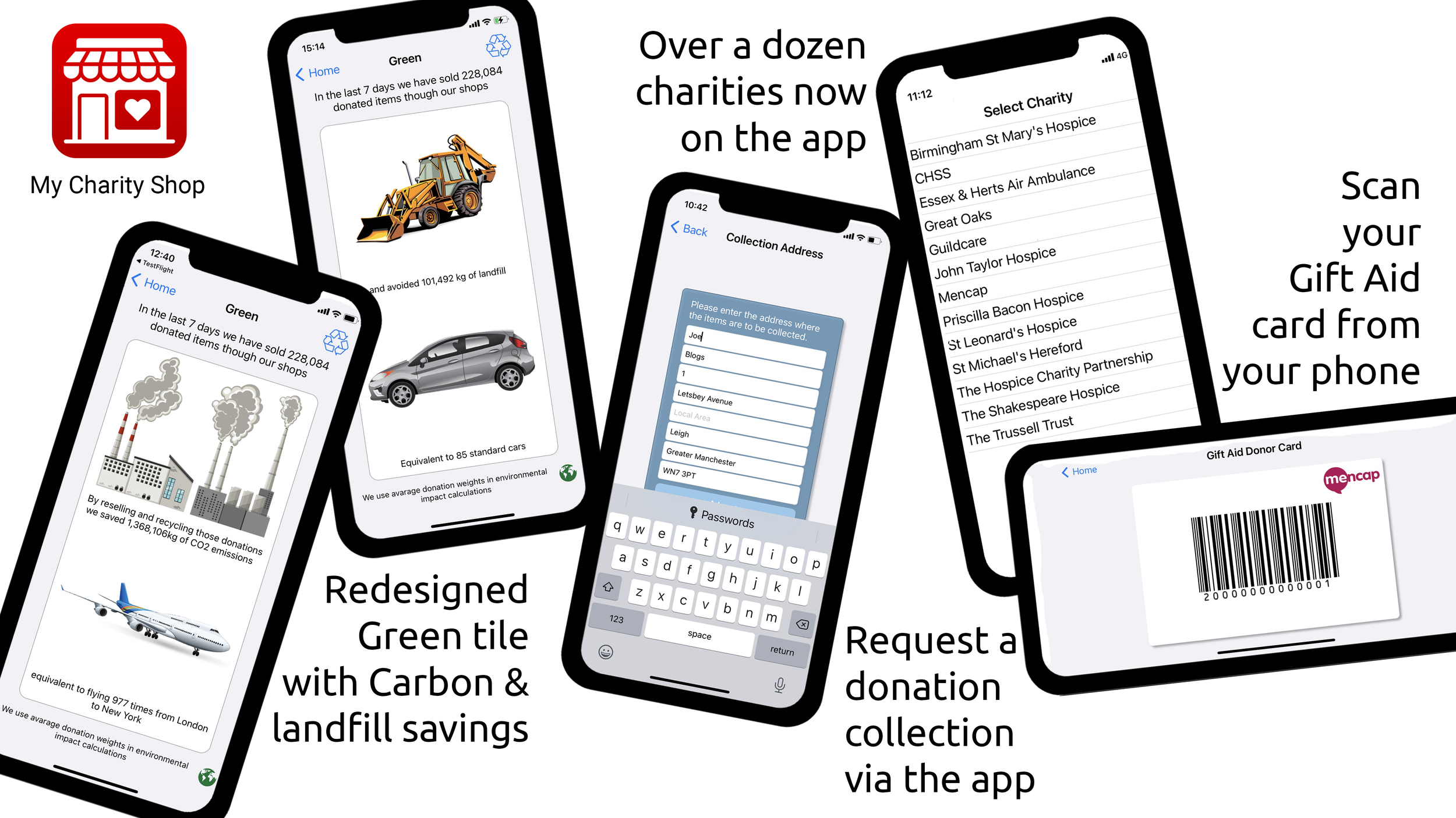 Donors with My Charity Shop app twice as likely to donate again