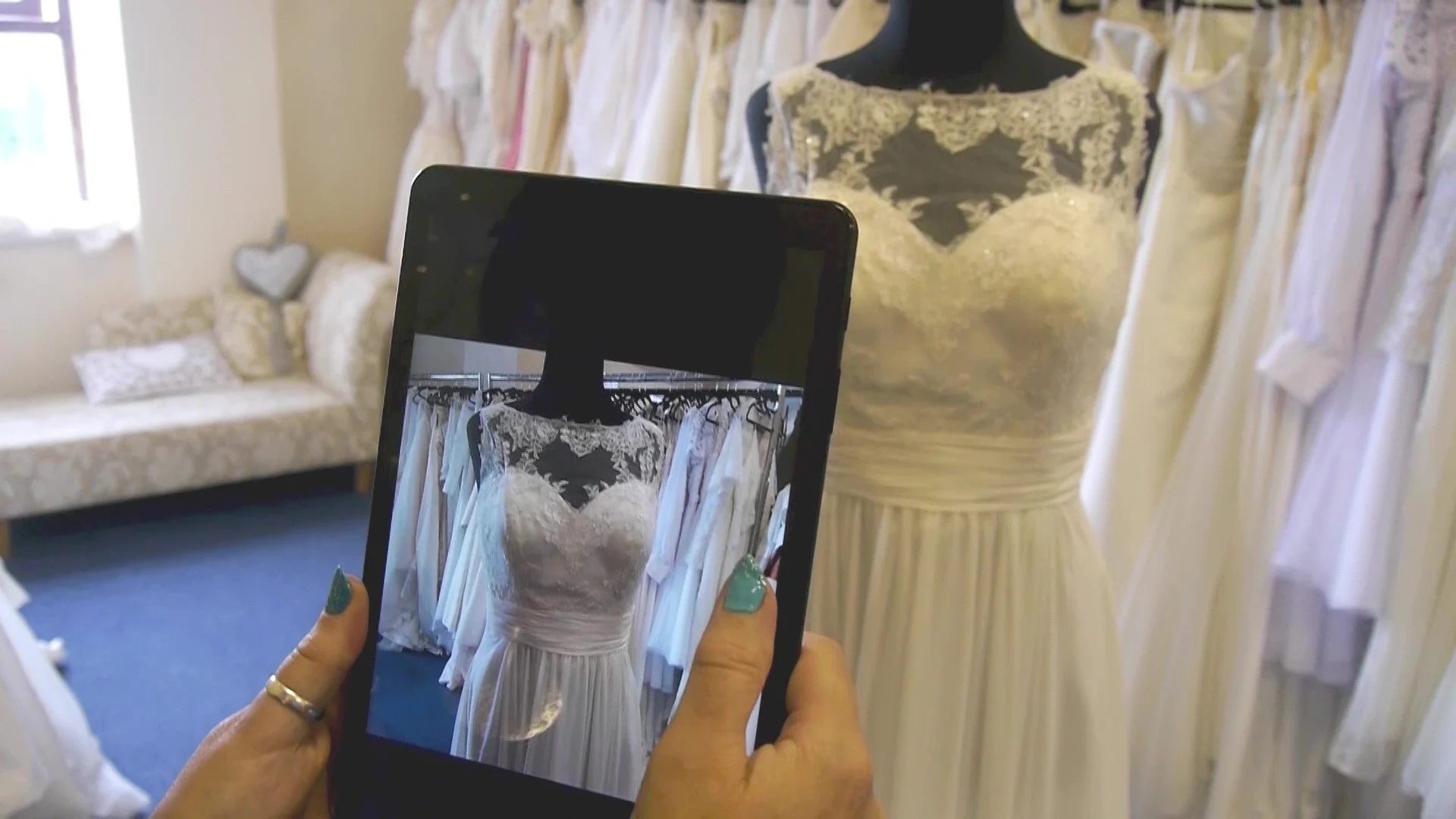 Great Oaks Video Still Taking a photo on the Tablet.jpg