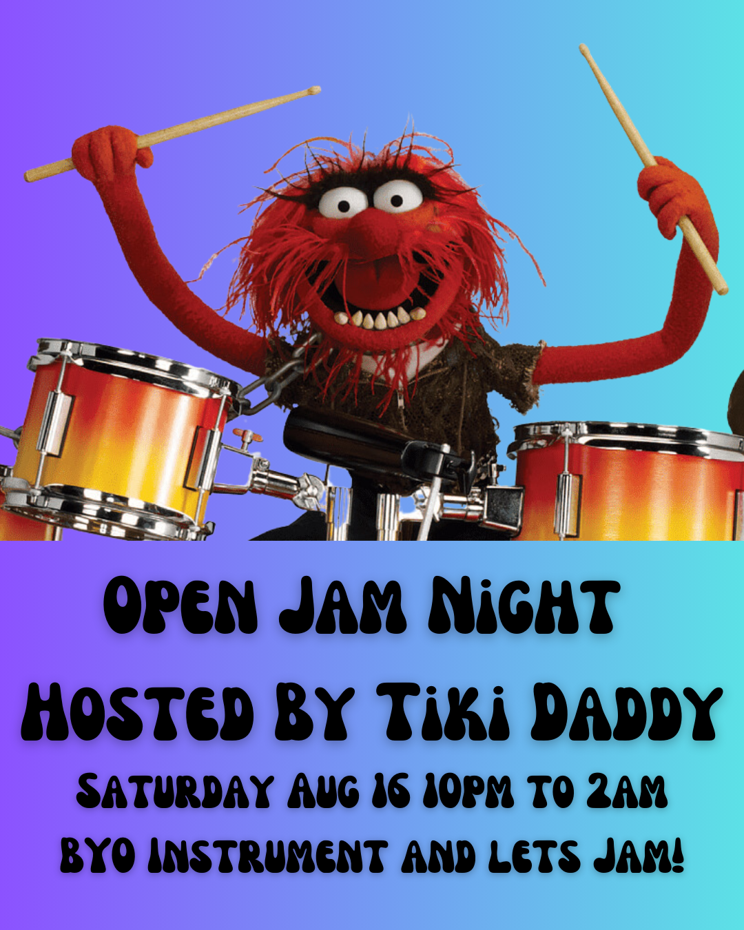 Tiki Daddy’s Open Jam
