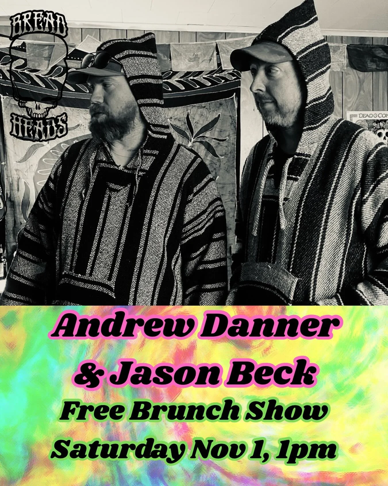 This Saturday Brunch will be the hair of the dog you need after Tiki Anni Halloween! Come see Jason and Andrew cut a drug rug 😆🏆🥳