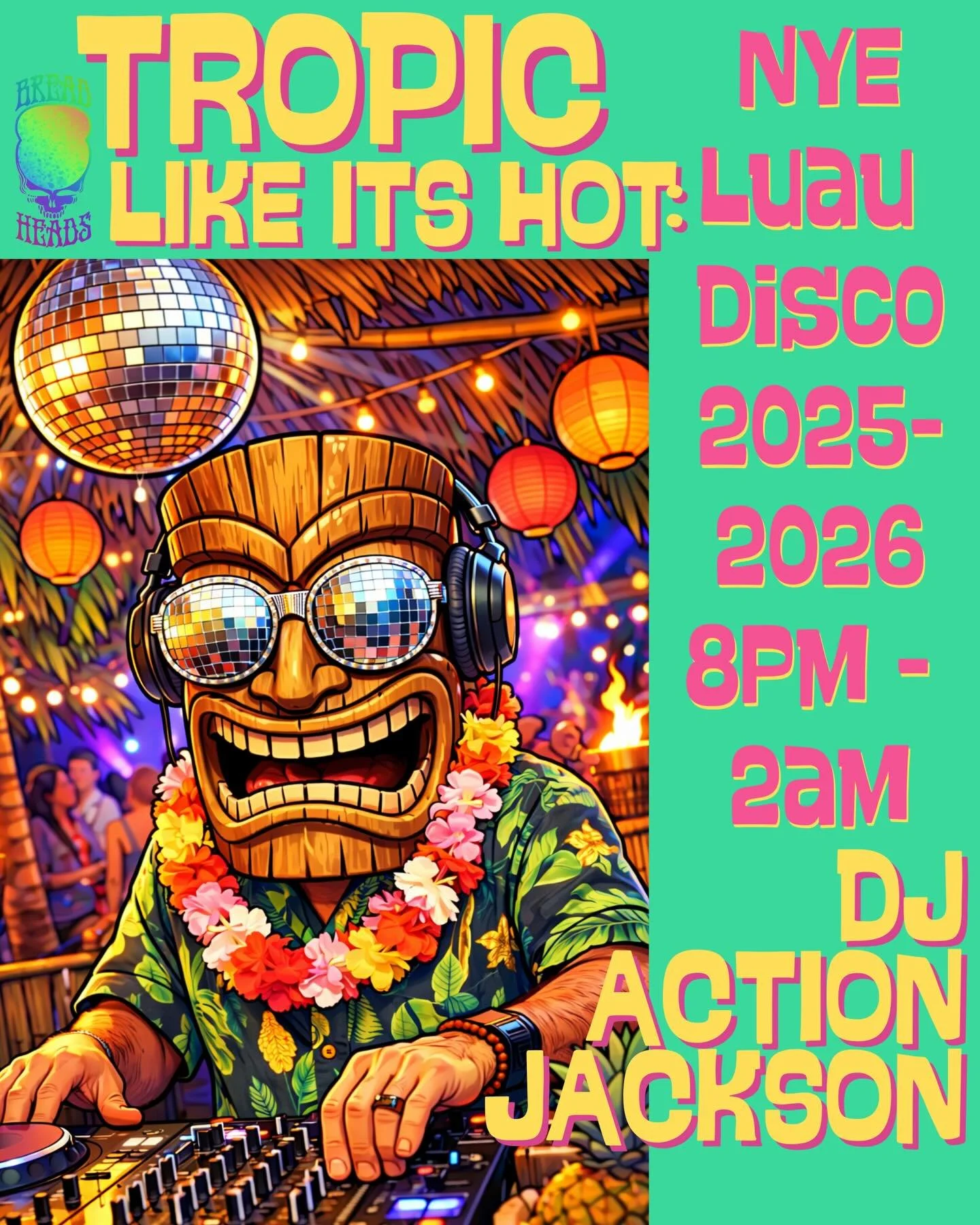 Join us as we kiss 2025 GOOD BYE! We&rsquo;re ready for a New Year but the same Tiki shenanigans. 
PRIZE for the loudest Hawaiian shirt 🌺
Champagne toast at midnight 🥂 (on the Shak 😉)
Come dance like it&rsquo;s summer
No Coats. No Regerts. 
DJ ACT