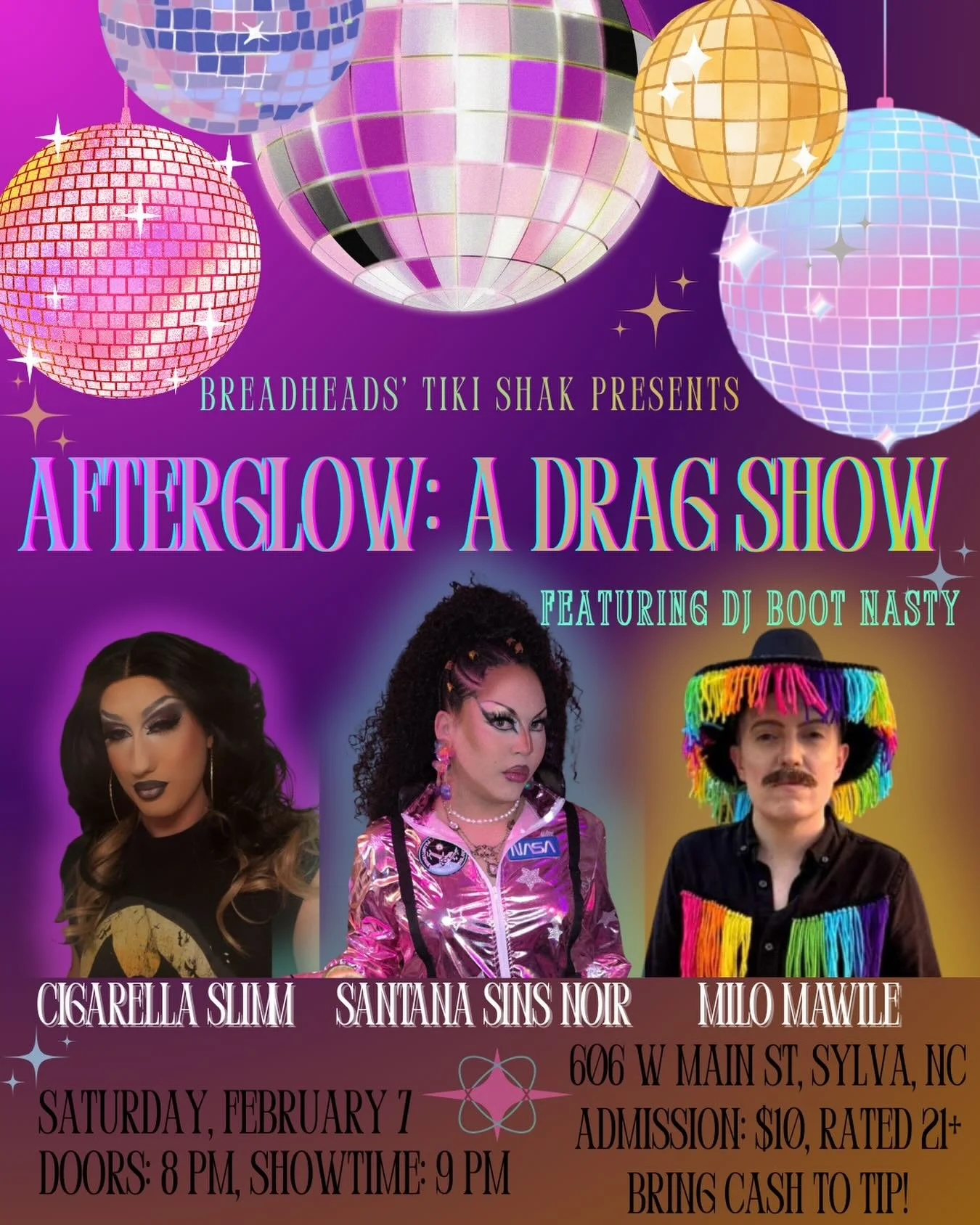 Next week we&rsquo;re officially on winter break&hellip;
except for this.

For this forbidden party, we&rsquo;re unlocking the doors for a bartender pop-up and AFTERGLOW, a 9pm drag show full of glamour, heat, and zero regerts.

No regular service. N