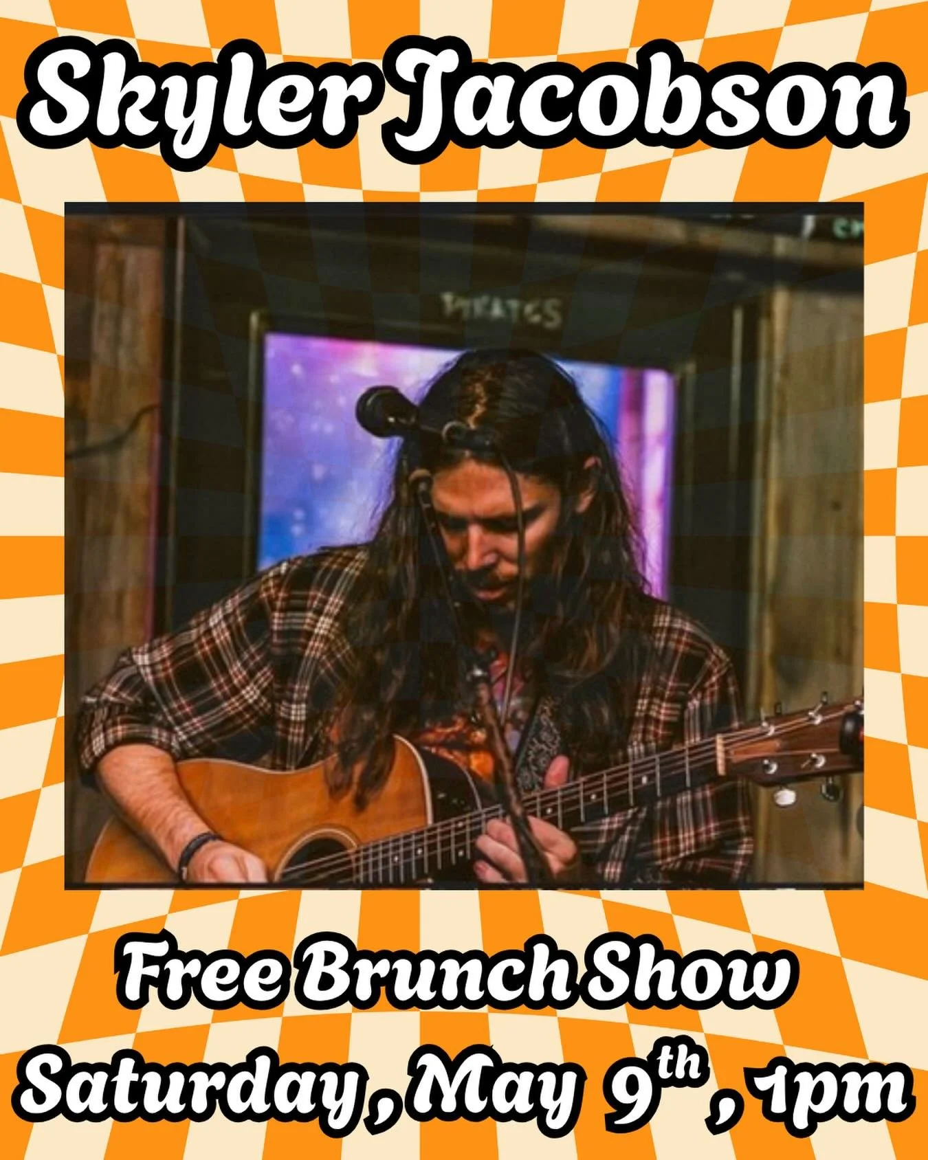 Skyler Jacobson is bringing smooth sounds and easy vibes to your brunch. Come hang, sip something good, and let the music carry your Saturday