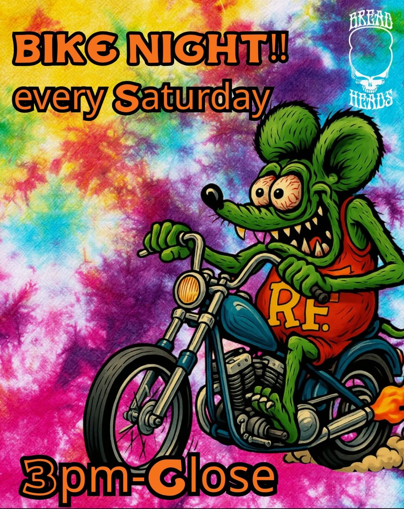 Every rider needs a good place to park for a drink. Saturdays are for the road and the Shak. Kickstands down 3pm until close to