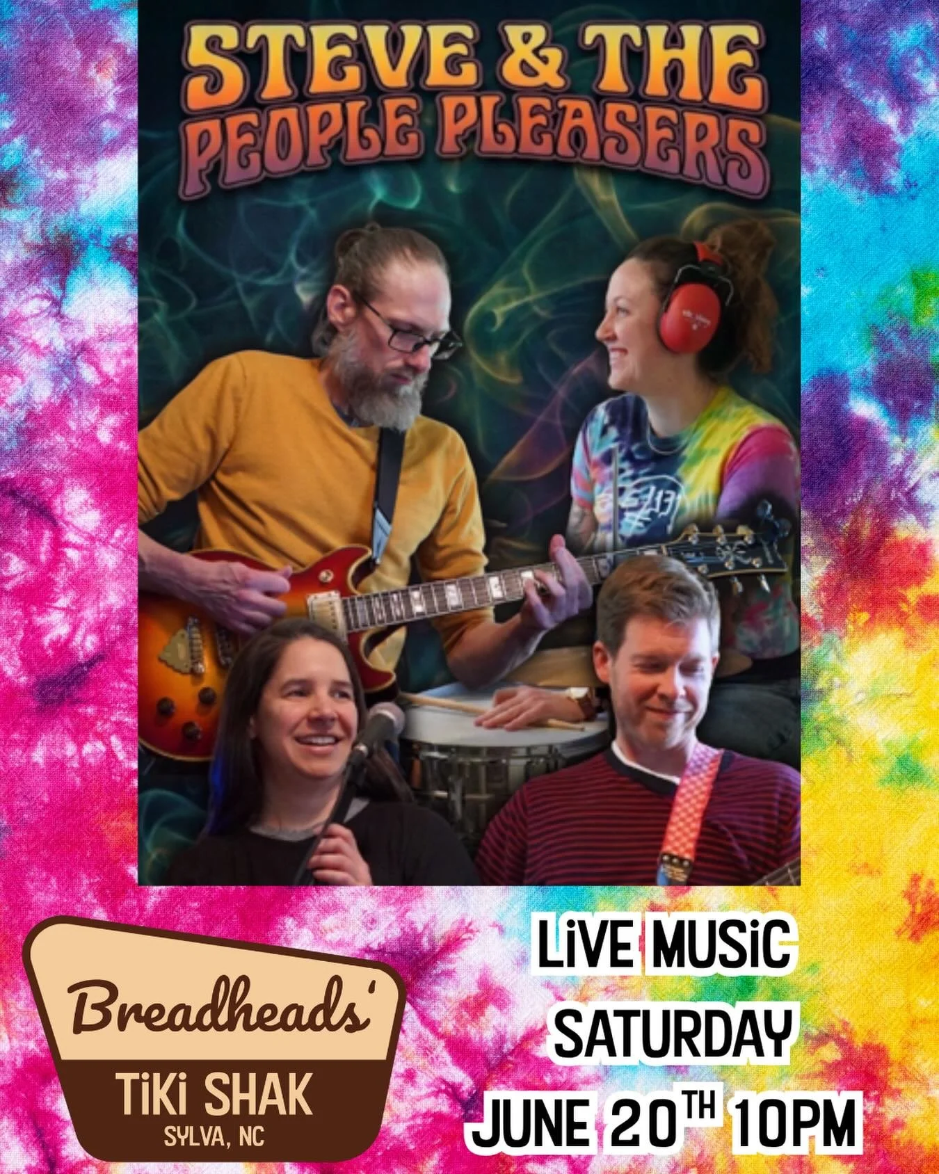 Get ready for a night of feel-good tunes, sing-along favorites, and high-energy fun as Steve &amp; The People Pleasers take over the Shak! Bringing a crowd-pleasing mix of classic rock, Americana, country, and party hits, this band knows how to keep 