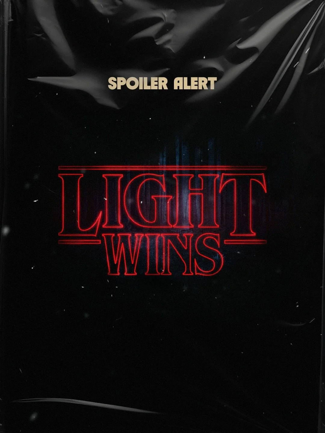 🚨 Spoiler alert: Light wins. 
#strangerthings