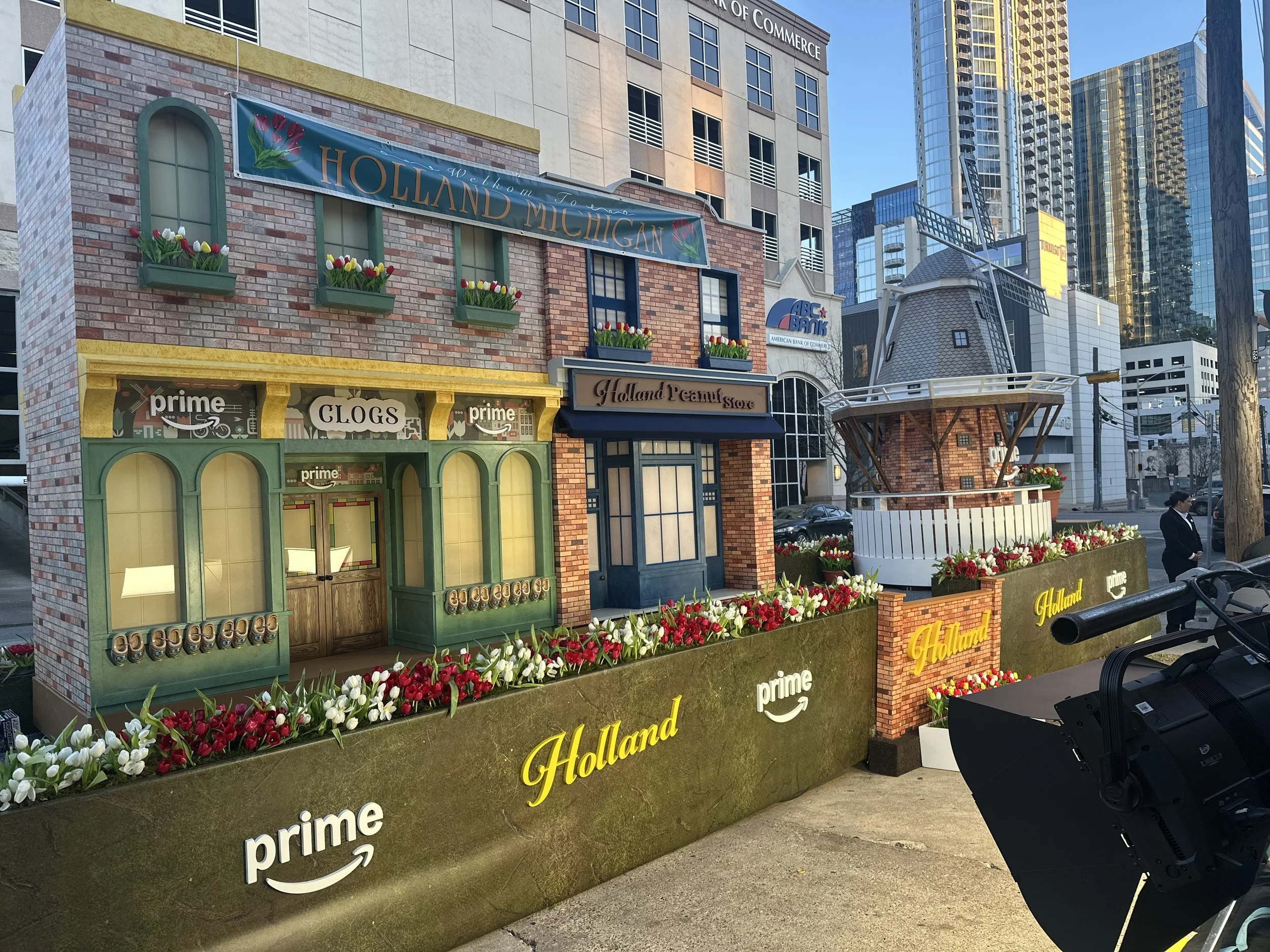 Austin street closure permit requested for Amazon Prime Video's after party for the movie Holland which also required Austin Police Department escort from The Paramount. (March 2025)