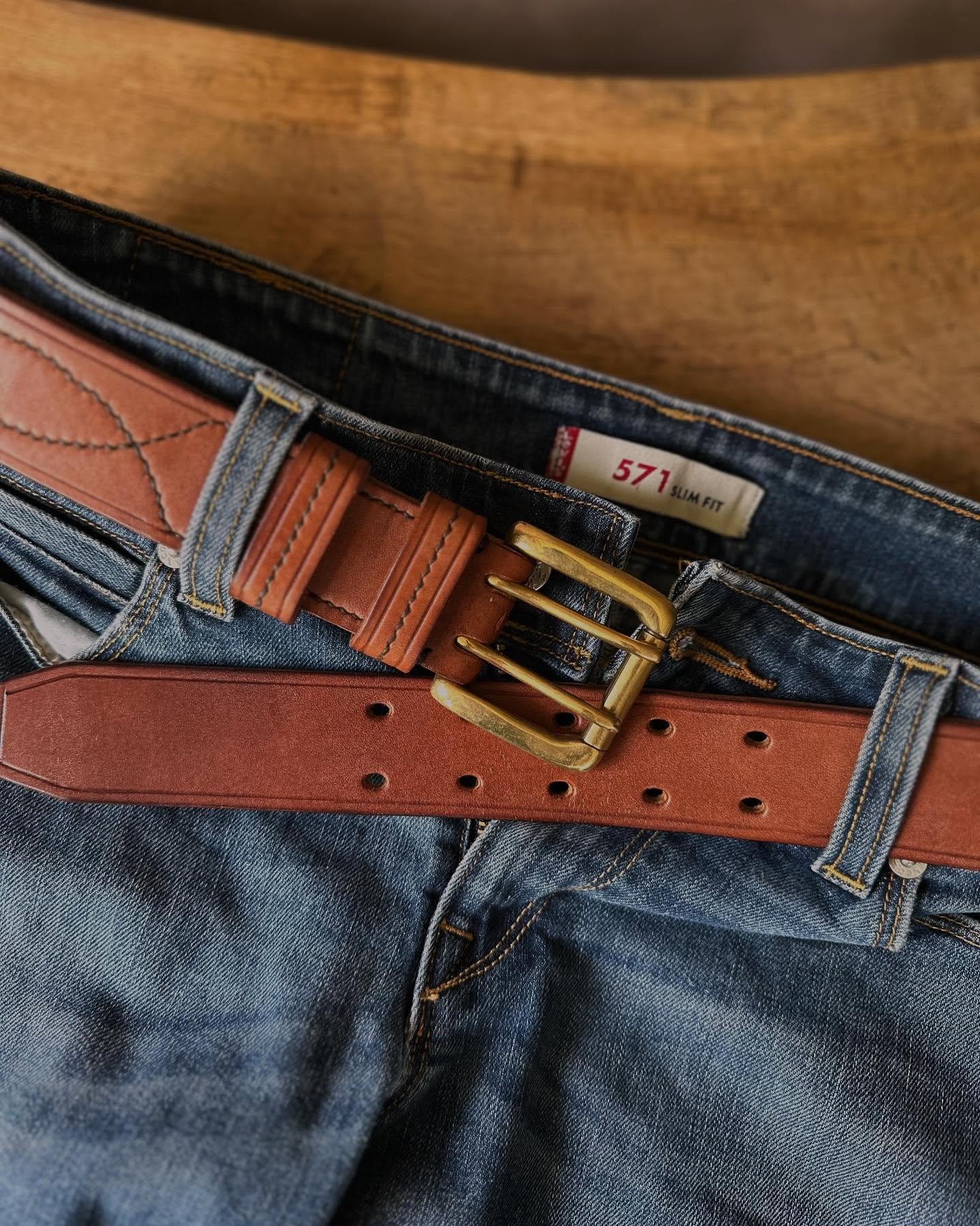 Wrap it around you. Not just to keep your jeans up (though, thank you for that), but to say: I&rsquo;m ready.

Slide it through those worn denim loops, dust off your boots, and suddenly you&rsquo;re halfway to a spaghetti western, walking with a swag