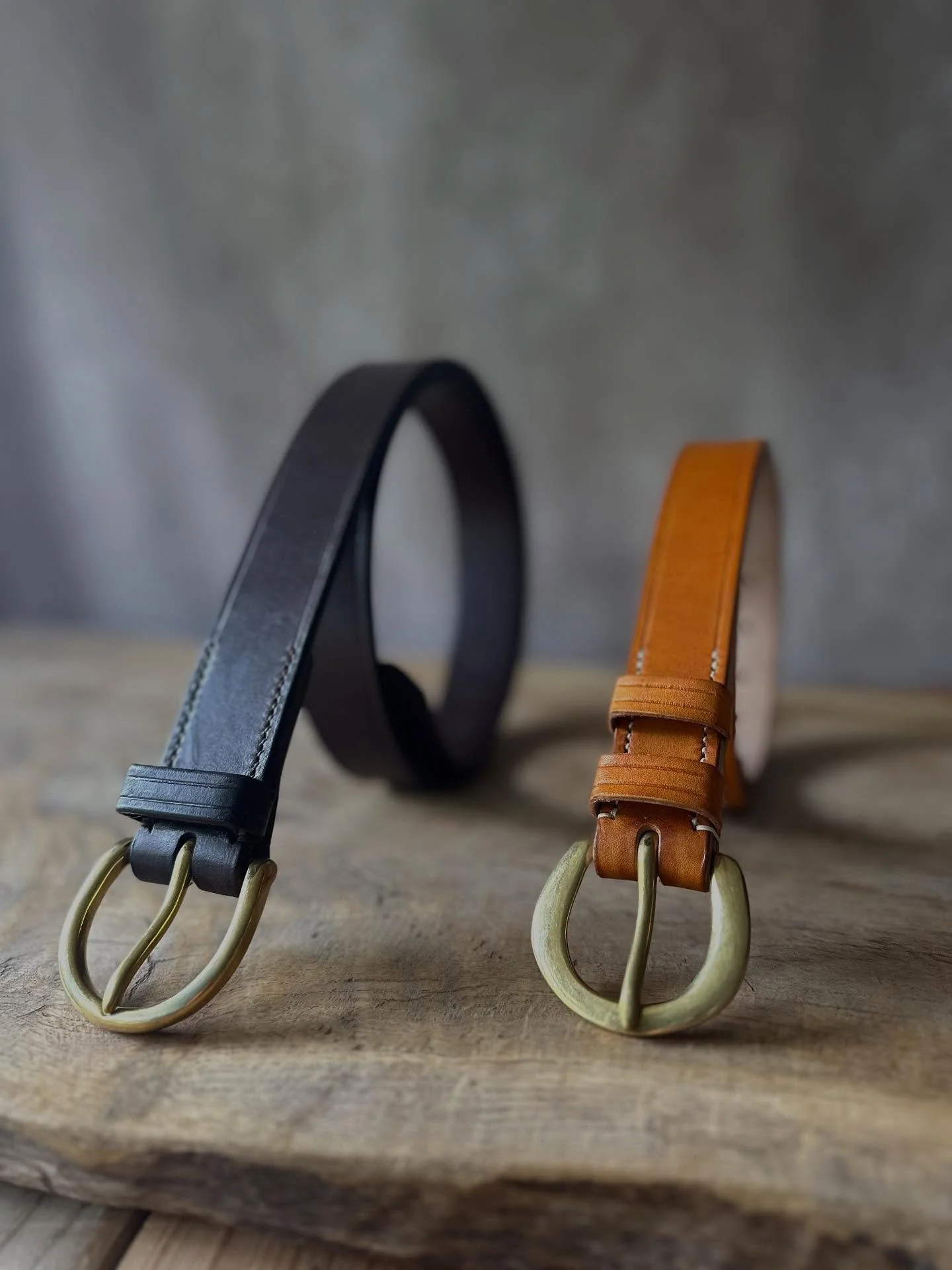 A brace of leather belts fresh off the bench 

A must have staple to our everyday 

Handmade x hand stitched x hand finished x oak bark tanned Devonshire leather .. this is something that will last you a very long time ! 

#leatherbelt #leatherworkwe