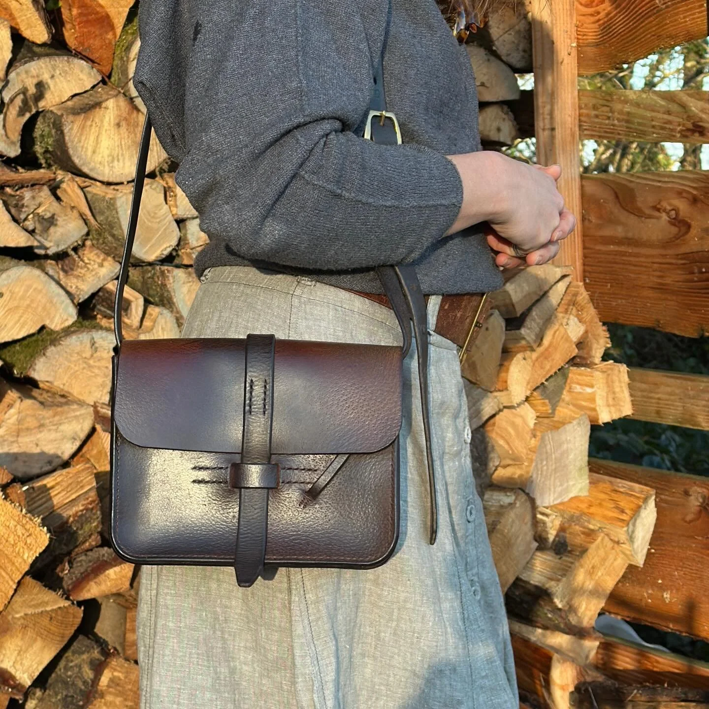 Something special is arriving this Friday at 10am&hellip;

I&rsquo;ve been quietly working with some of my old saddlery hides &mdash; the rich, time-worn pieces I&rsquo;ve collected over the years &mdash; and turning them into a small run of vintage 