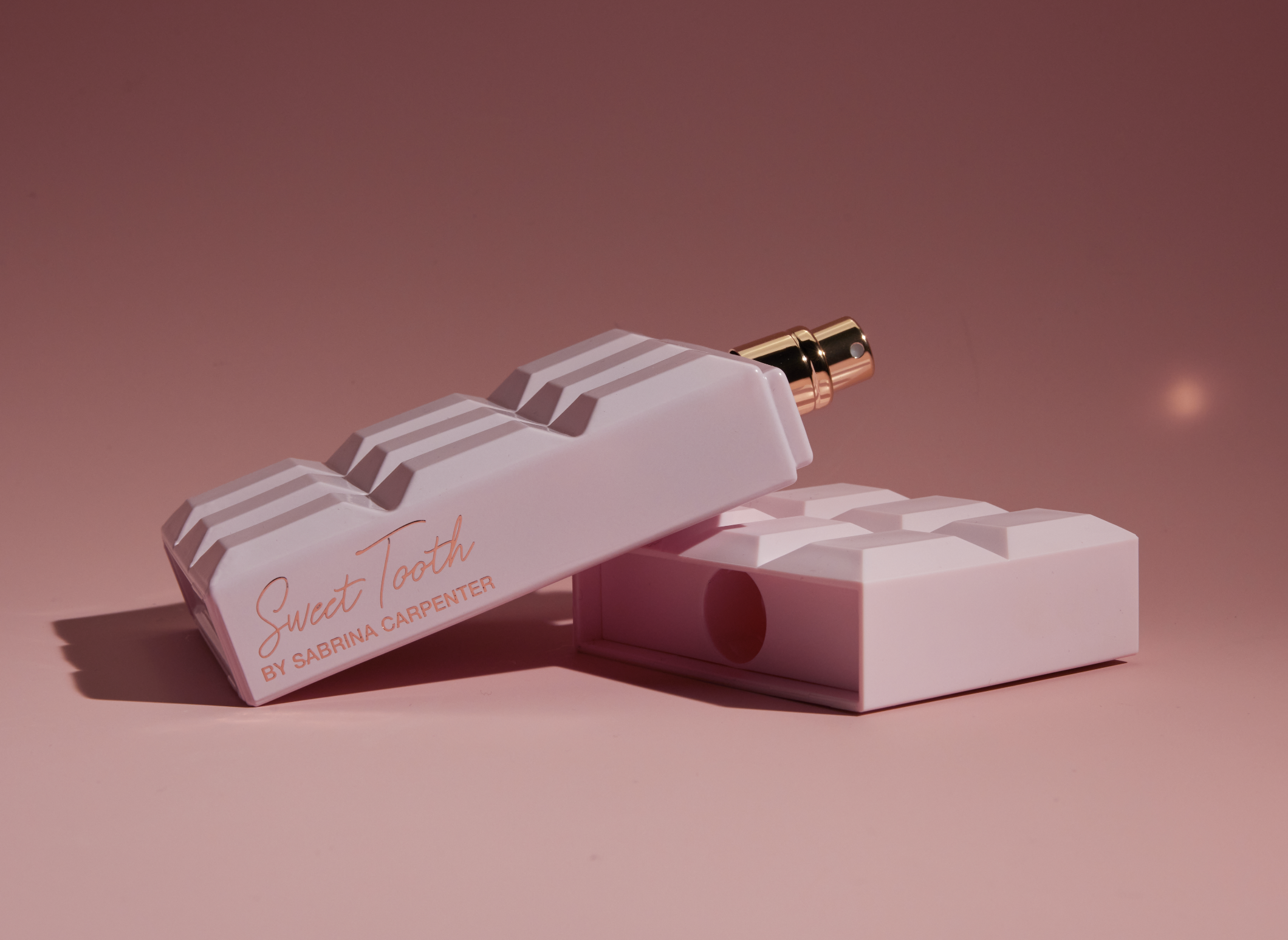 Sabrina carpenter  sweet tooth x scent beauty perfume product photography by Sonali Ohrie 
