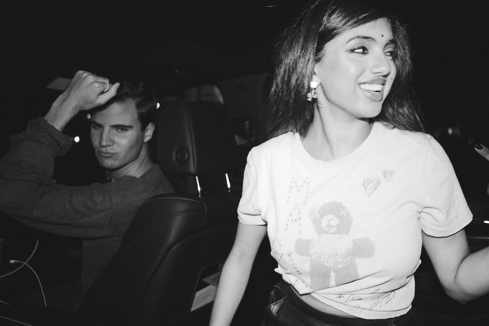 Avantika tory burch coach fashion show after party 