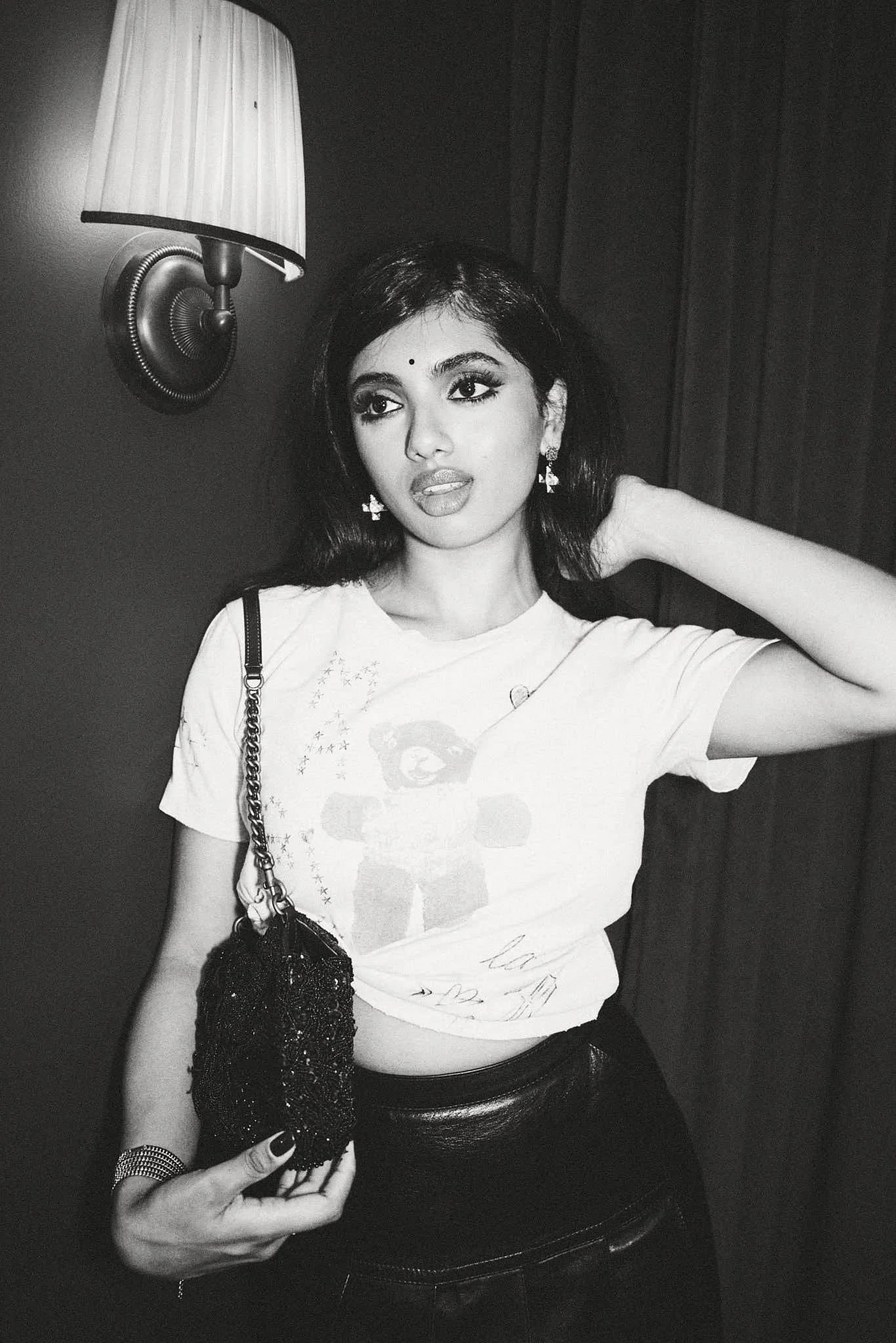 Avantika tory burch coach fashion show after party 