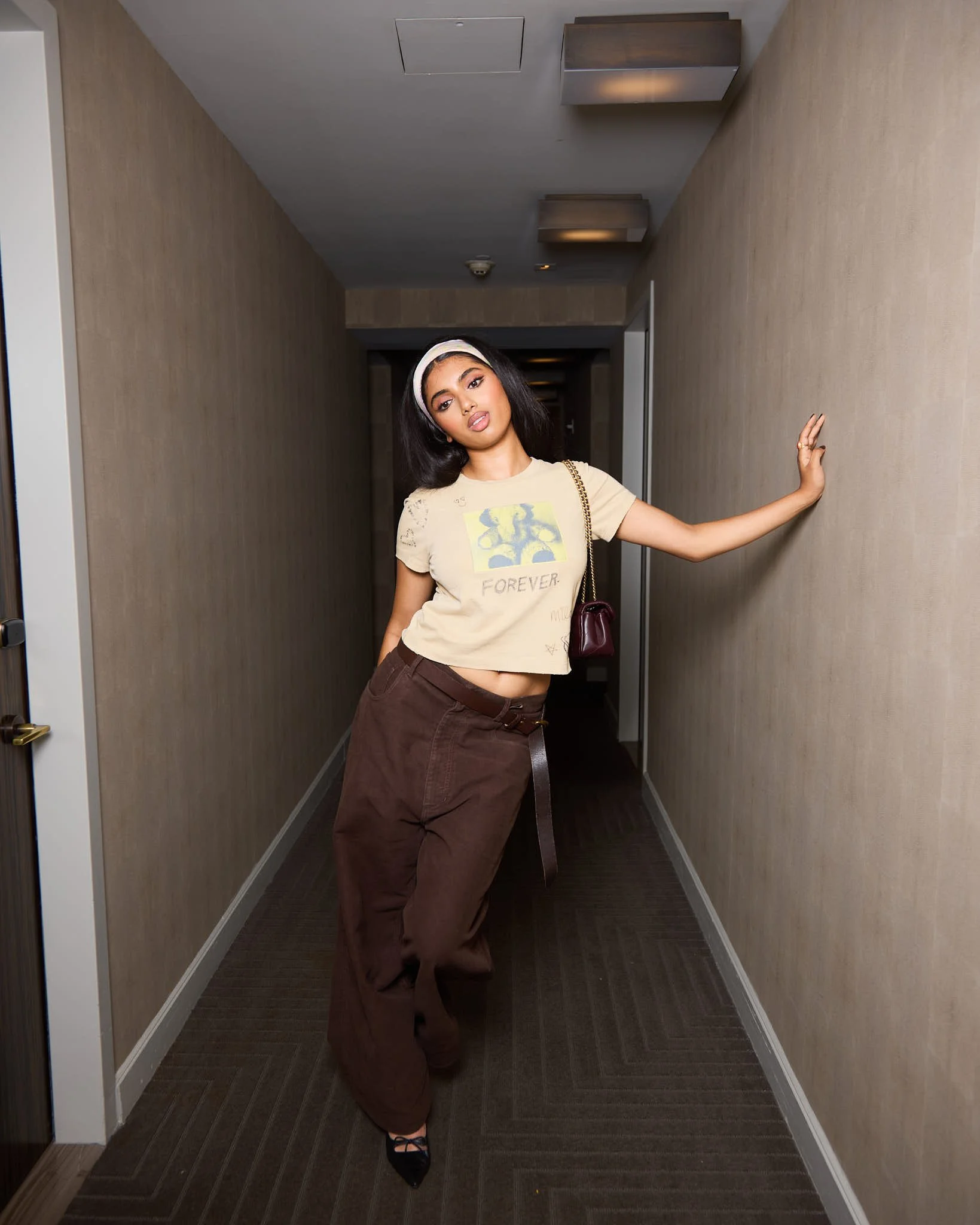 Avantika tory burch coach fashion show after party 