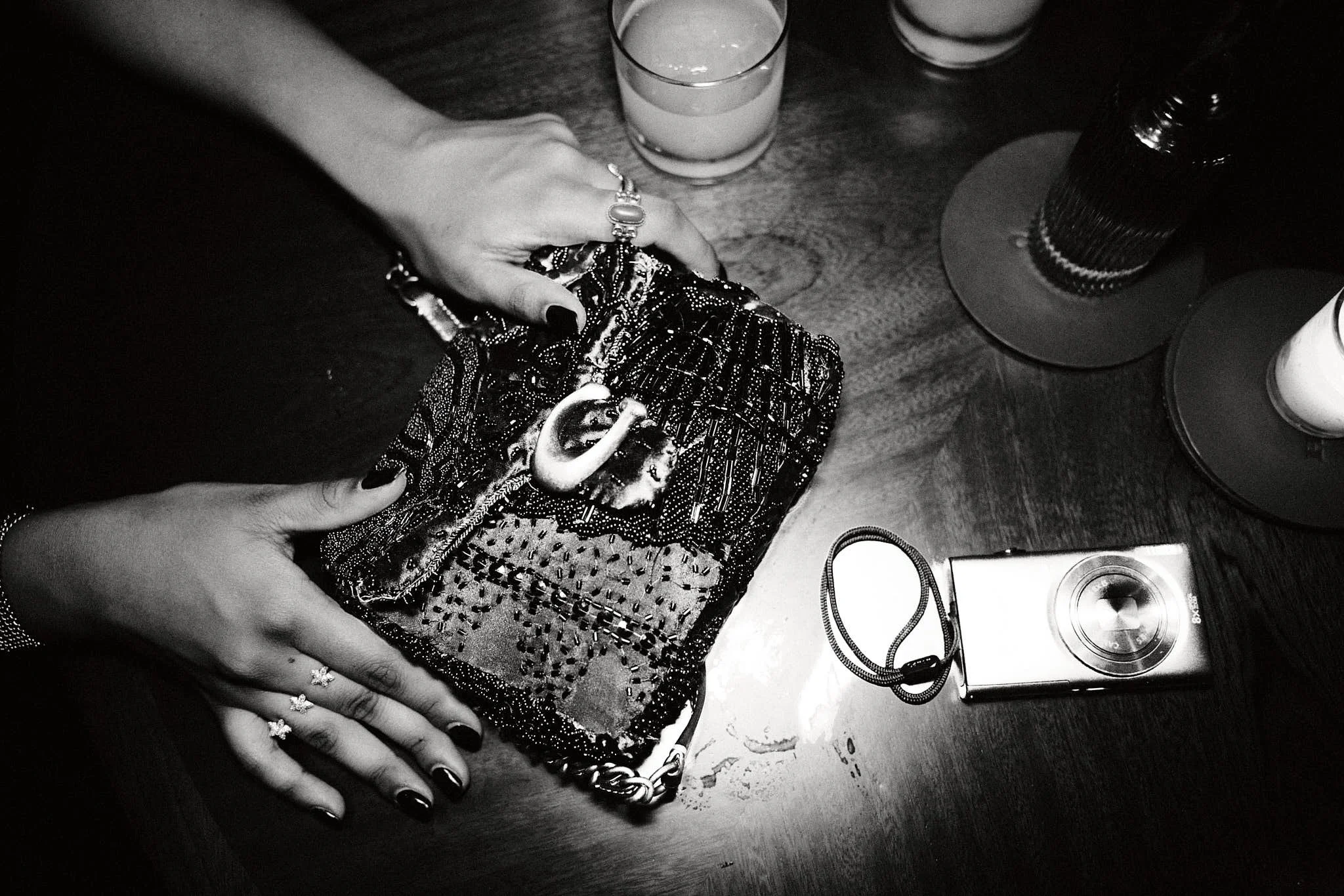 Avantika tory burch coach fashion show after party 