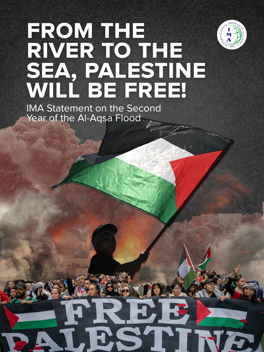 [STATEMENT] “From the River to the Sea, Palestine Will Be Free!”